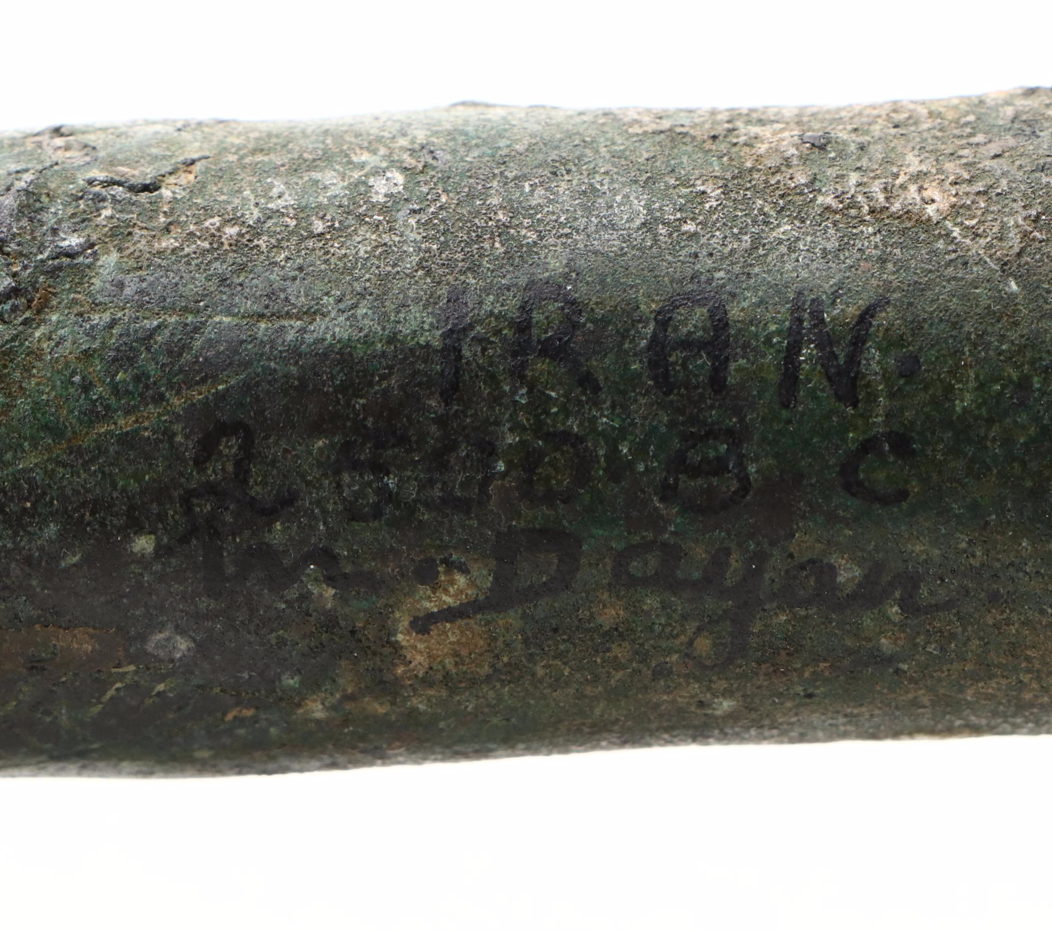 Ancient Luristan Bronze Cudgel, Circa 2600 BCE, Ex Collection of Moshe Dayan