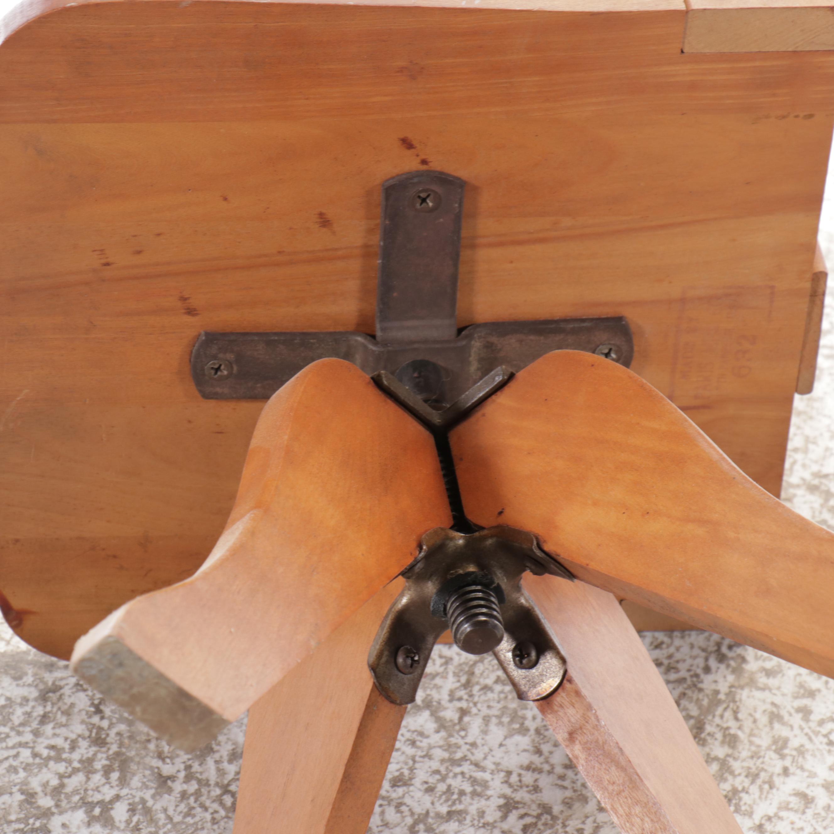 Traditional Style Children's Cherry Roll-Top Desk