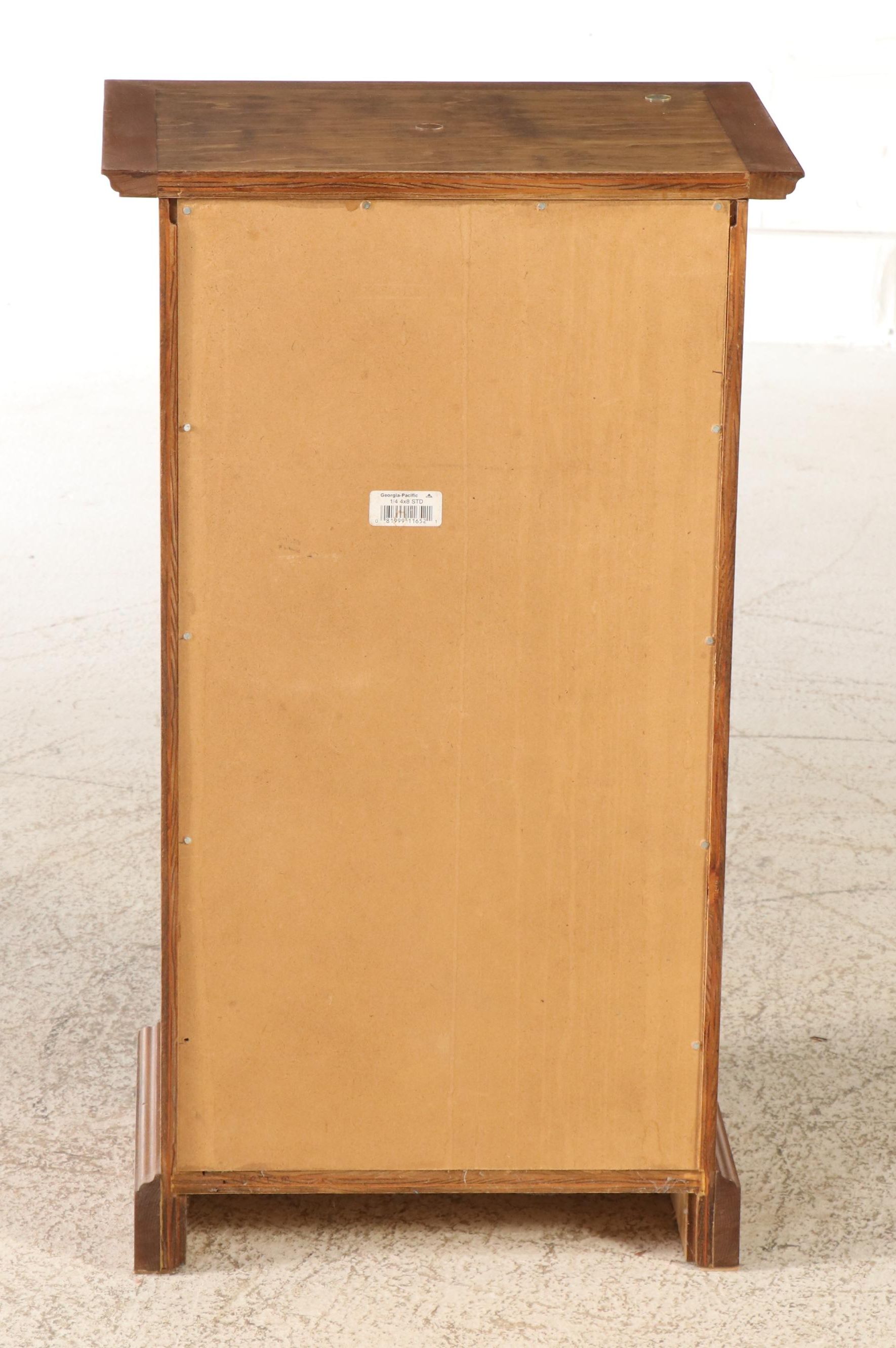 Georgia-Pacific Wooden Display Cabinet