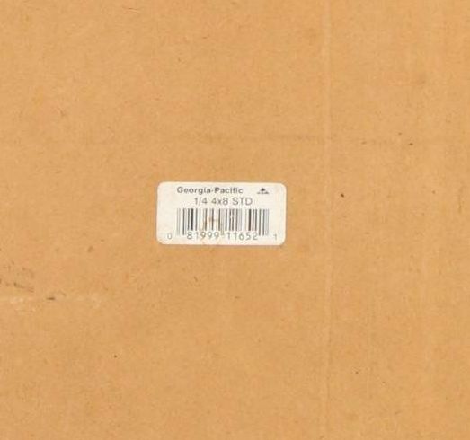 Georgia-Pacific Wooden Display Cabinet