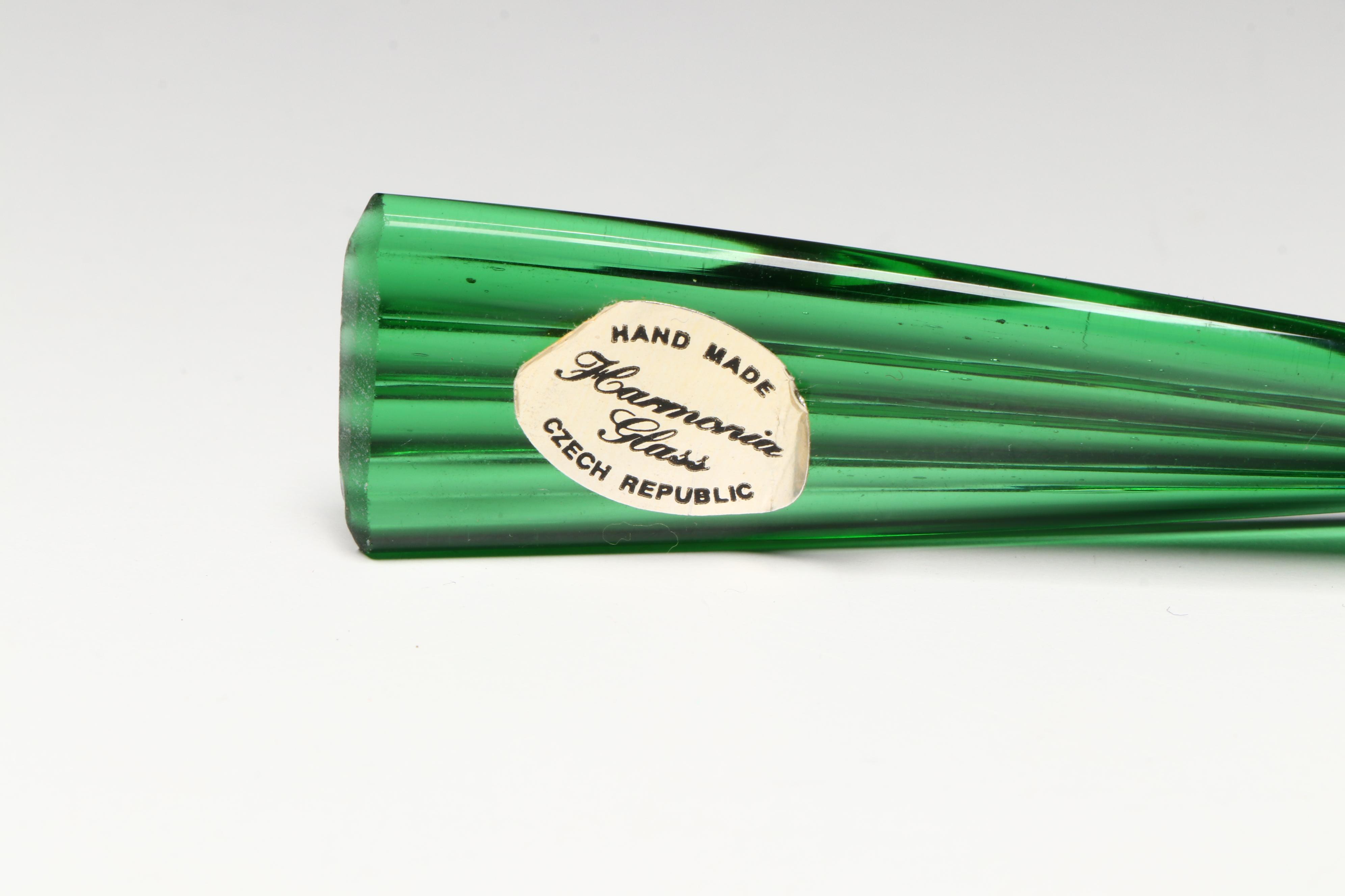 Handblown Glass Flowers with Harmonia Glass Seaweed Figures