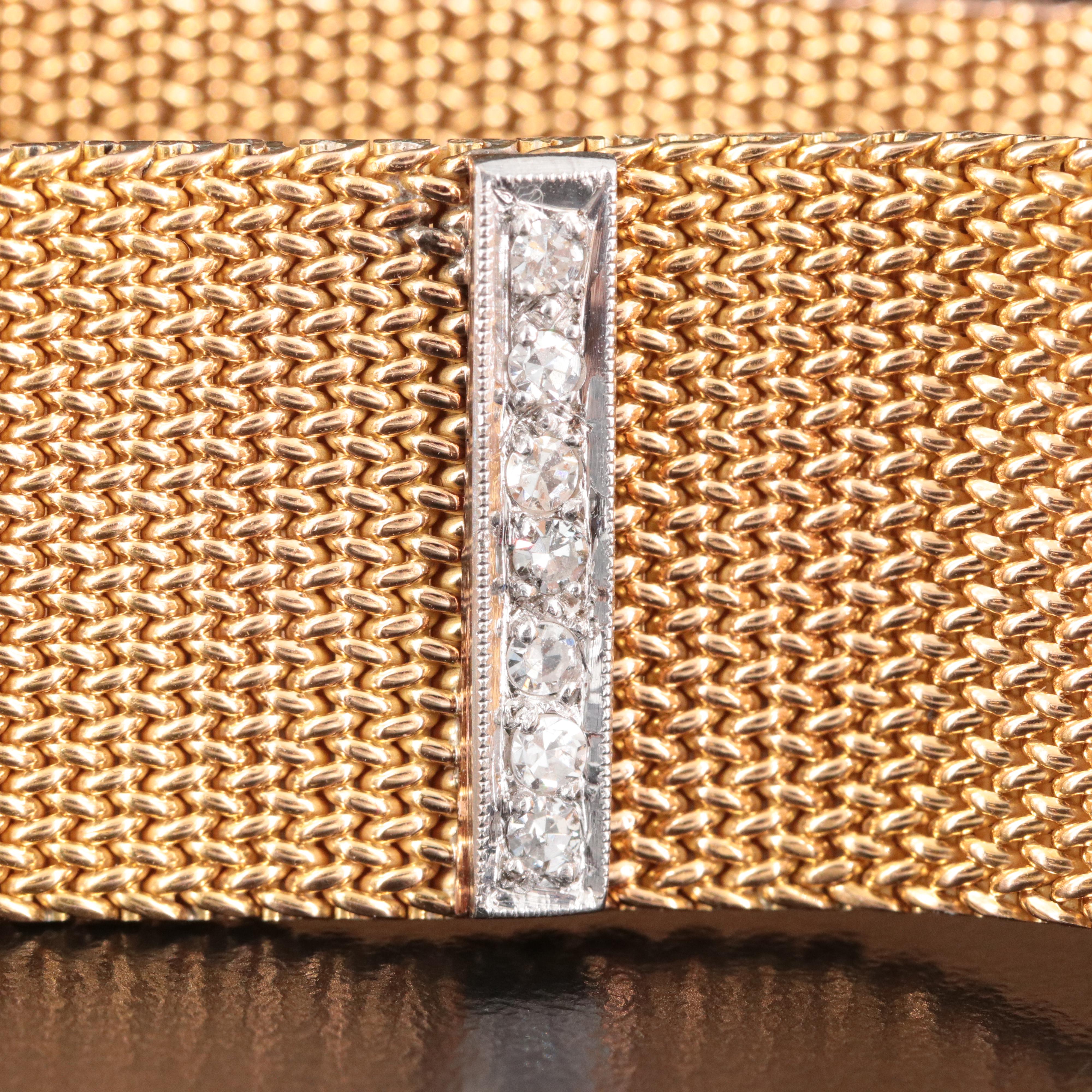 18K 1.98 CTW Diamond Buckle Bracelet