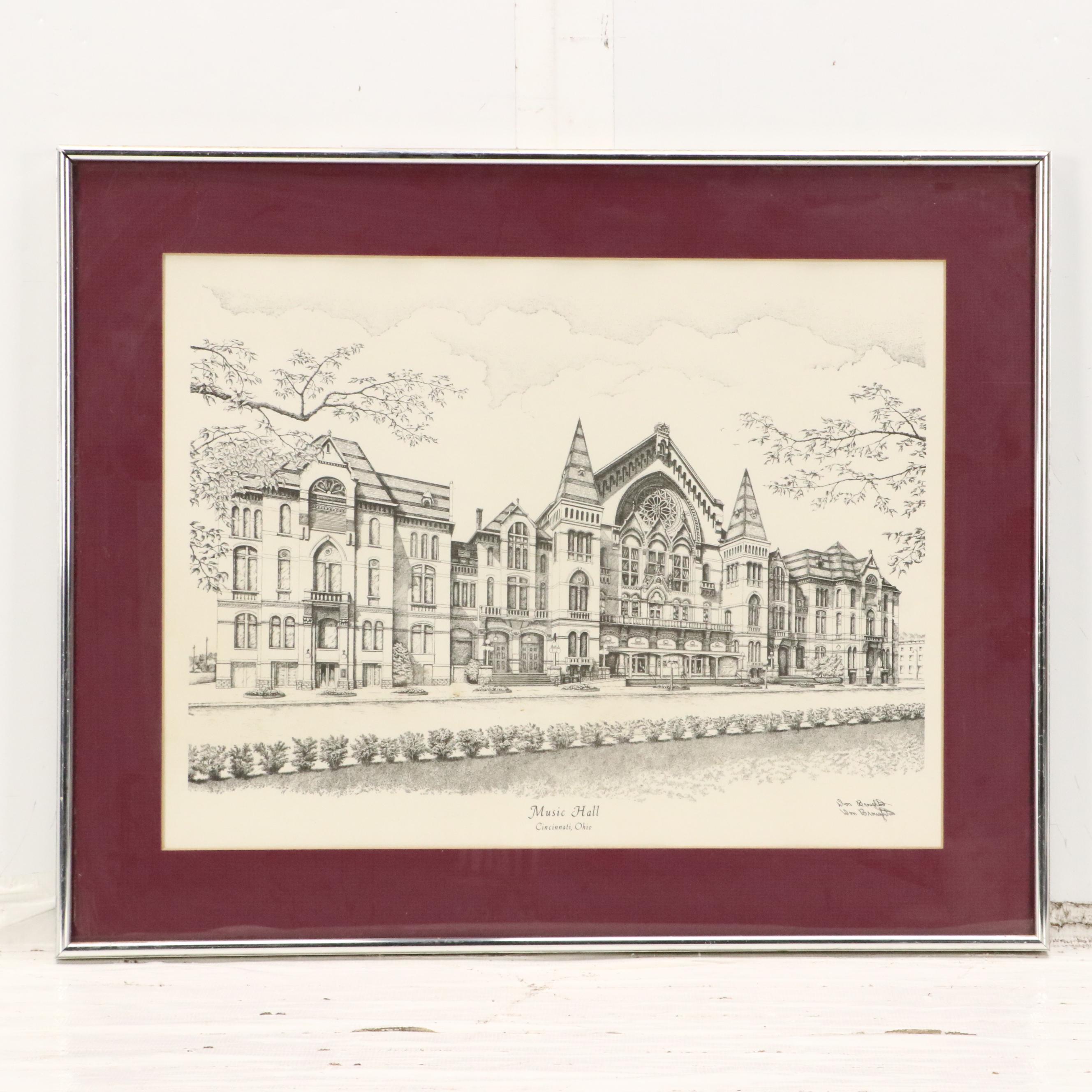 Cincinnati Music Hall Prints