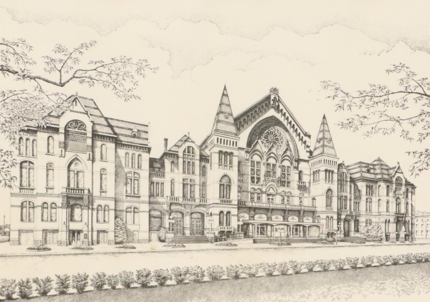 Cincinnati Music Hall Prints