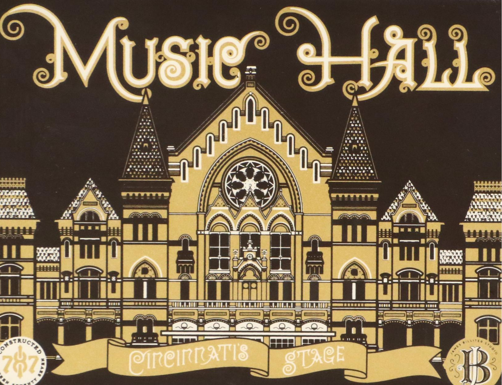 Cincinnati Music Hall Prints