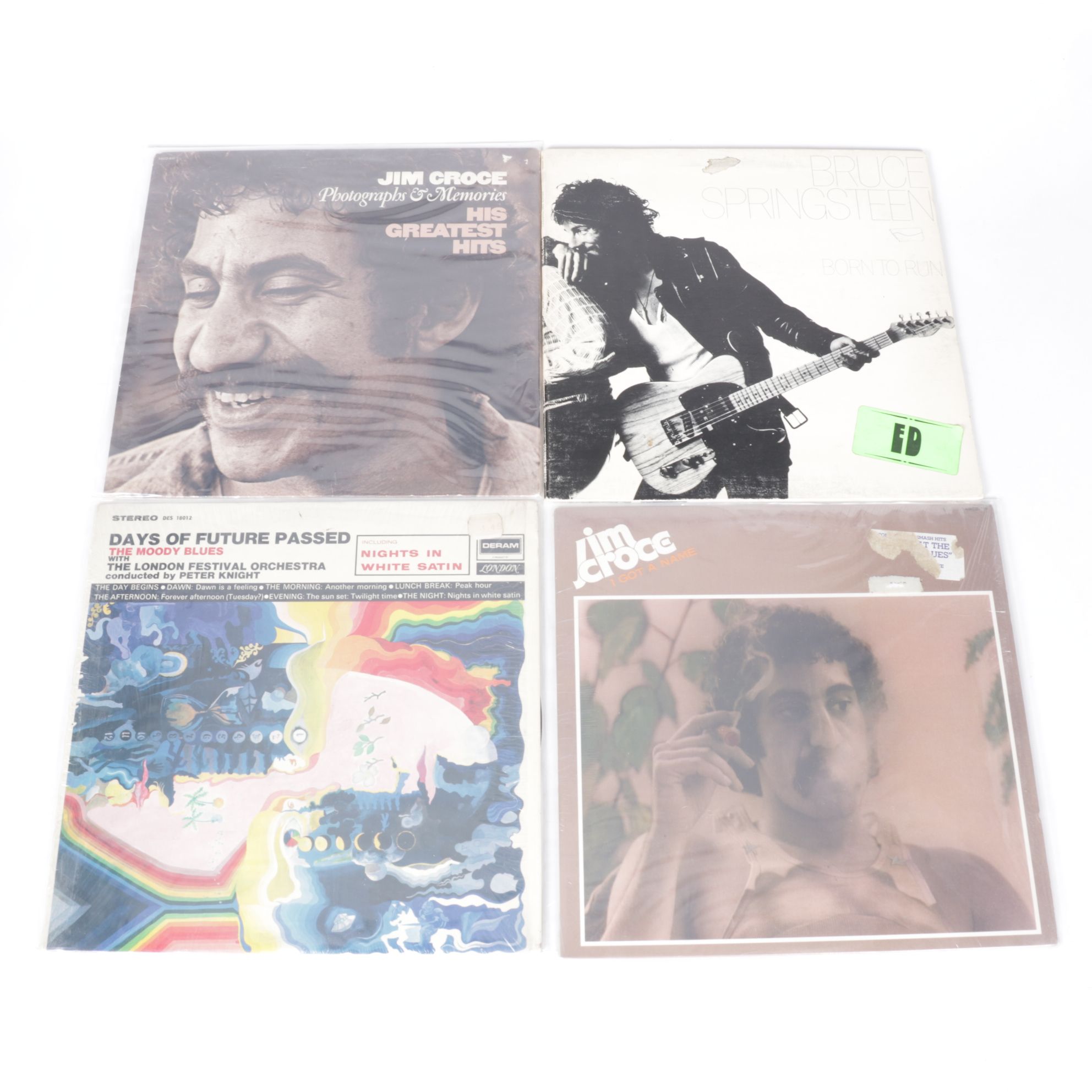 Jim Croce, Bruce Springsteen, Neil Diamond, Pete Seeger & More Vinyl Records