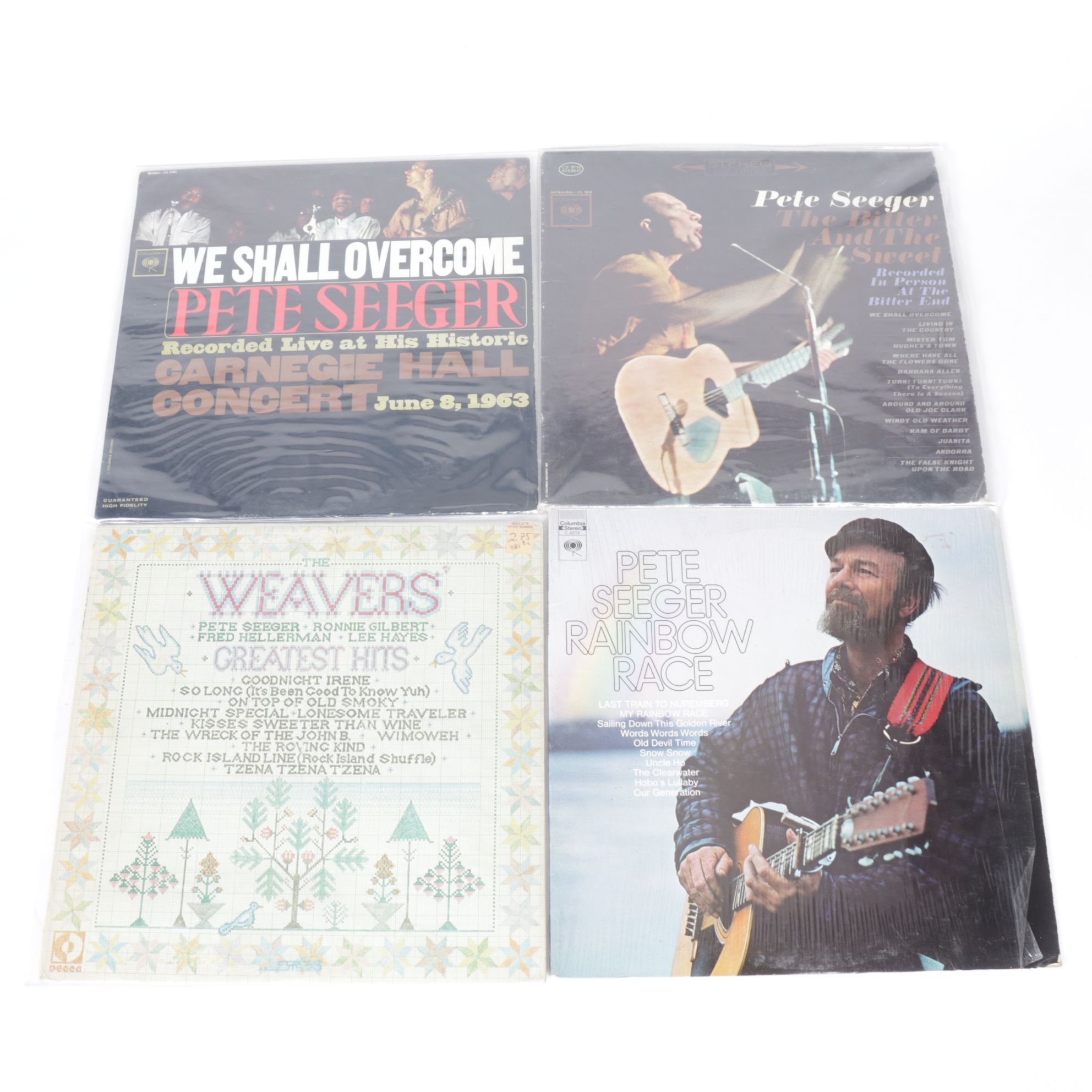 Jim Croce, Bruce Springsteen, Neil Diamond, Pete Seeger & More Vinyl Records