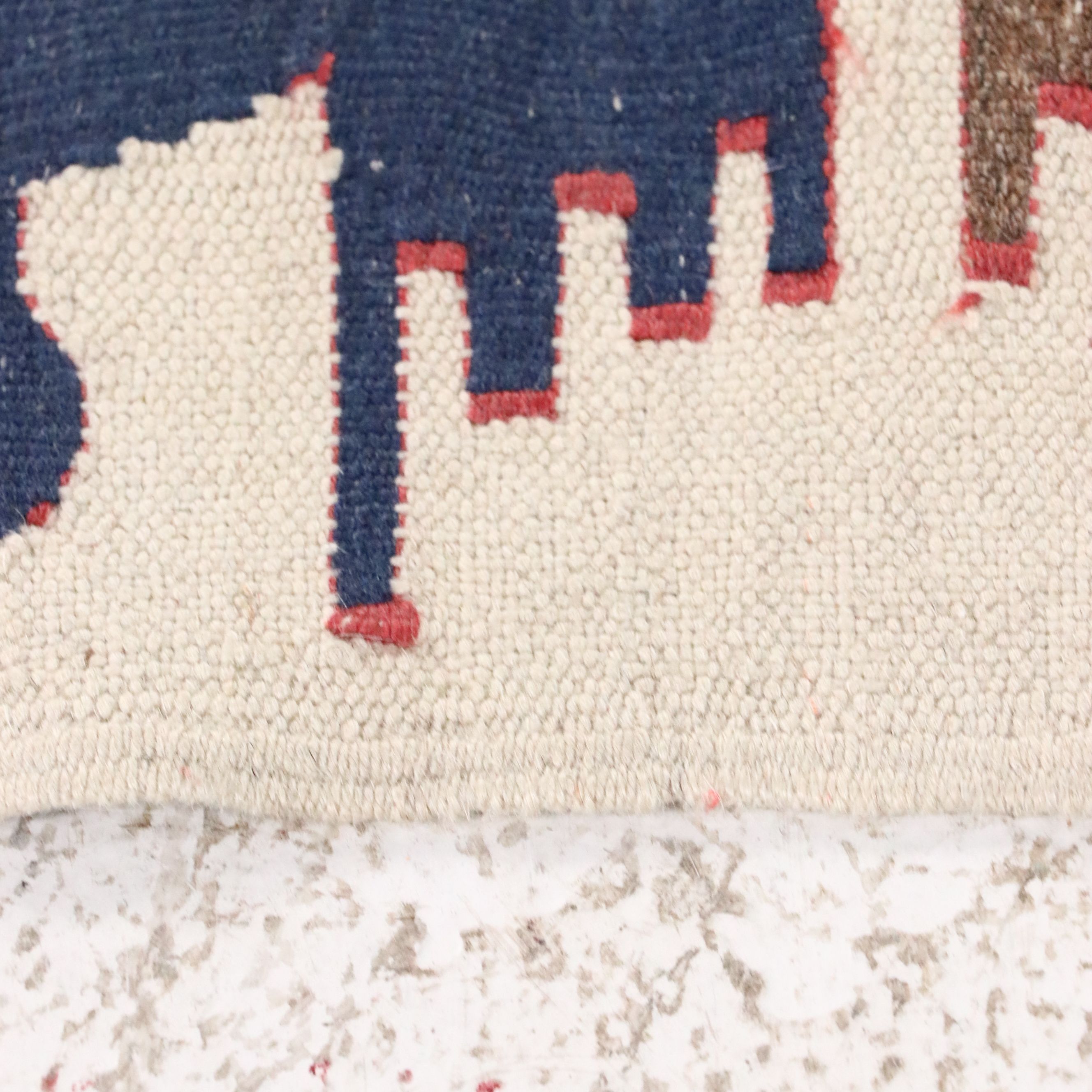 3'9 x 5'8 Handwoven Turkish Kilim Area Rug