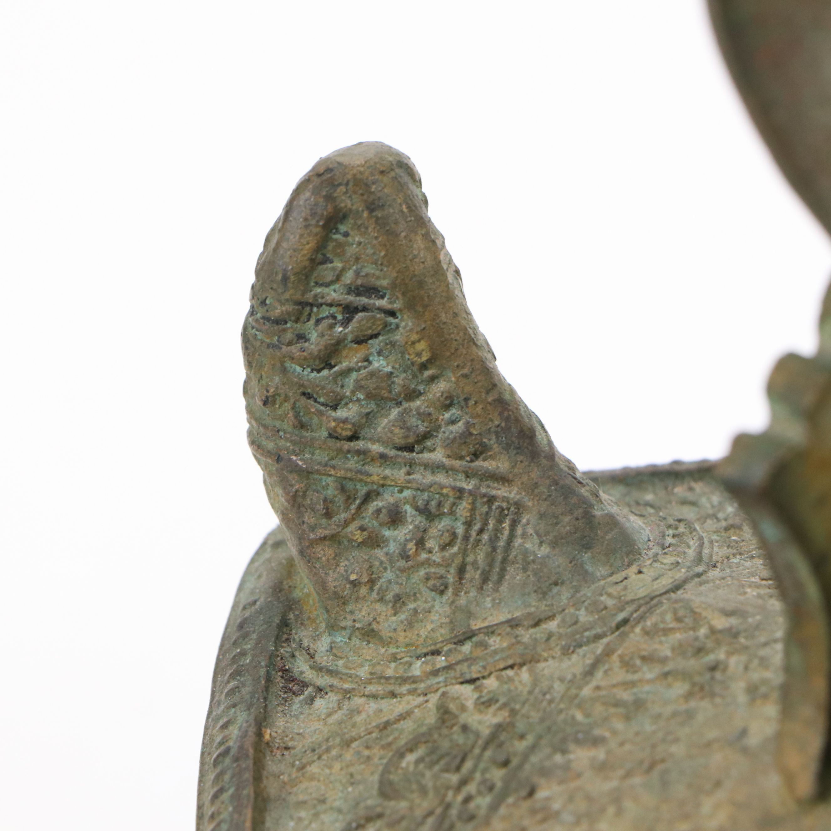 Brunei Bronze "Kiri" Ceremonial Water Kettle, Antique