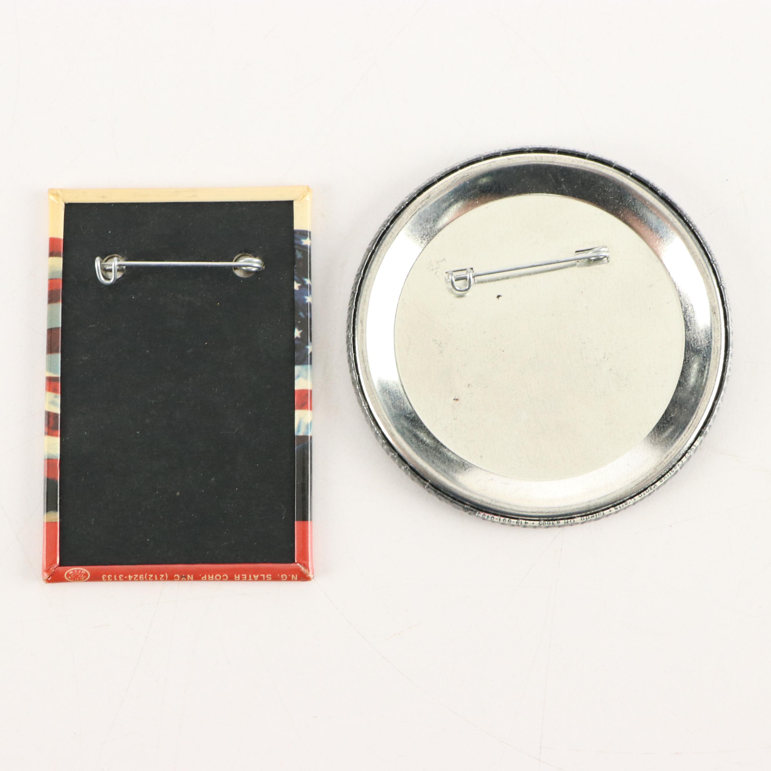 Obama & Biden, Bush & Quayle, Perot, Clinton & Gore, More Political Pinbacks