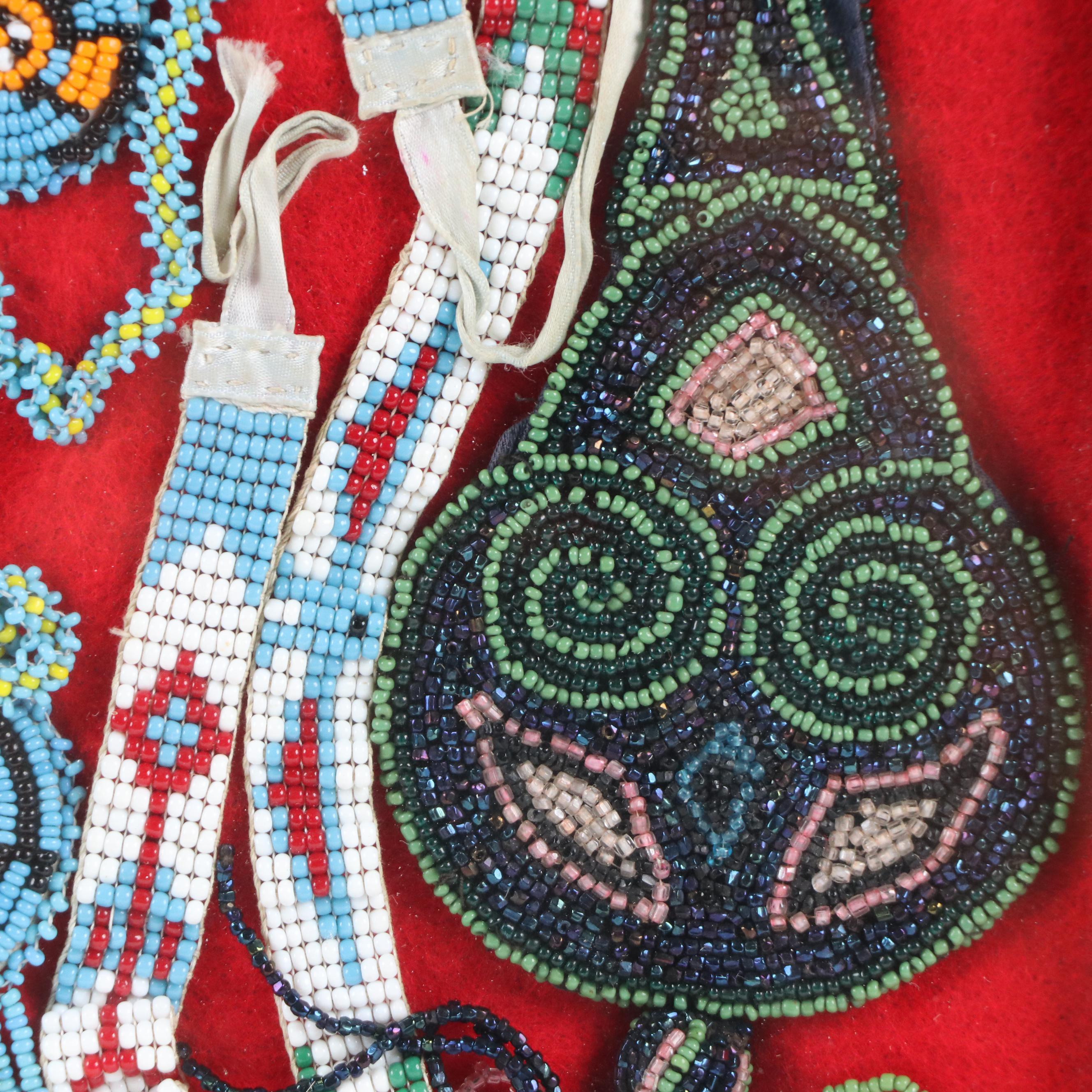 Native American Style Hand-Beaded Necklaces