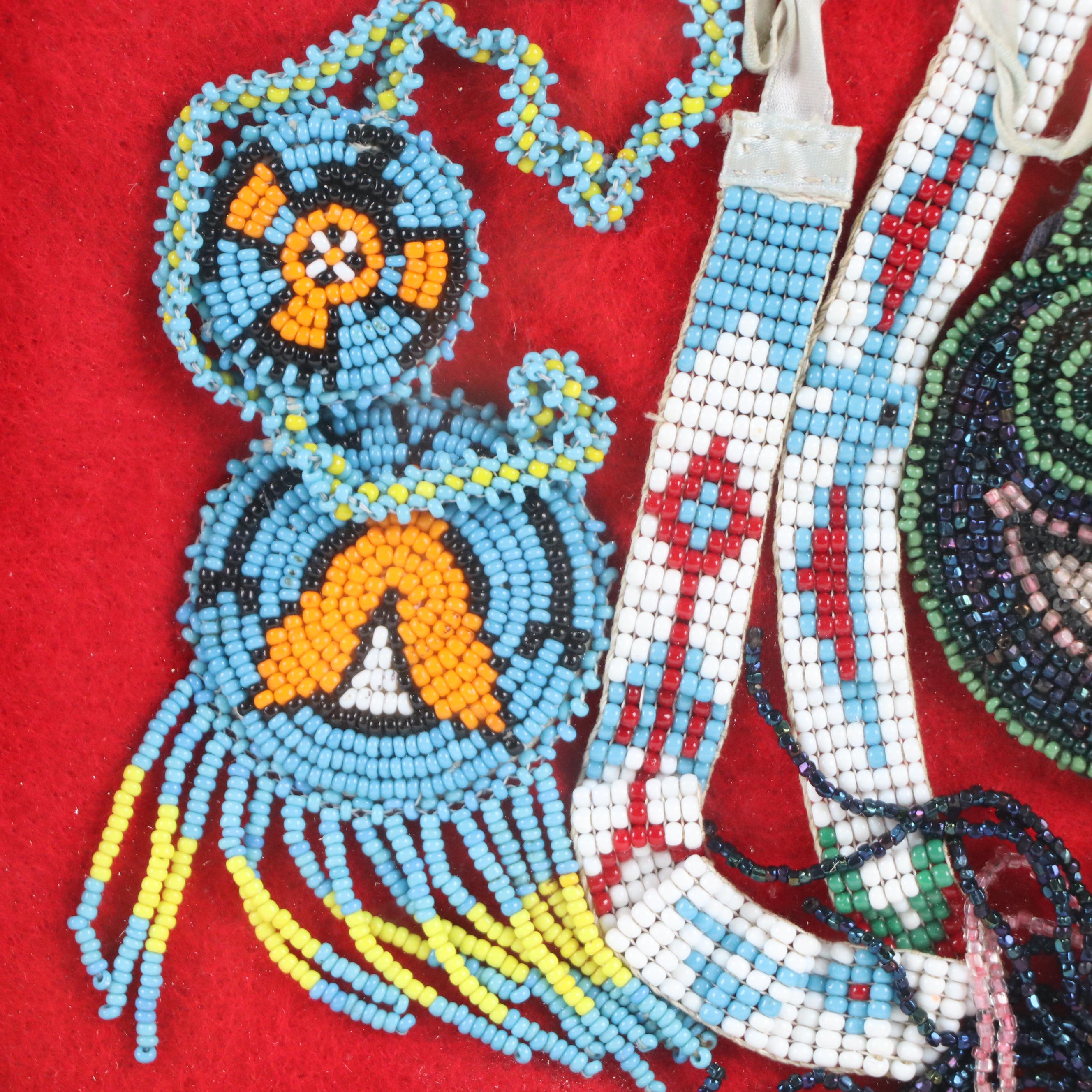 Native American Style Hand-Beaded Necklaces