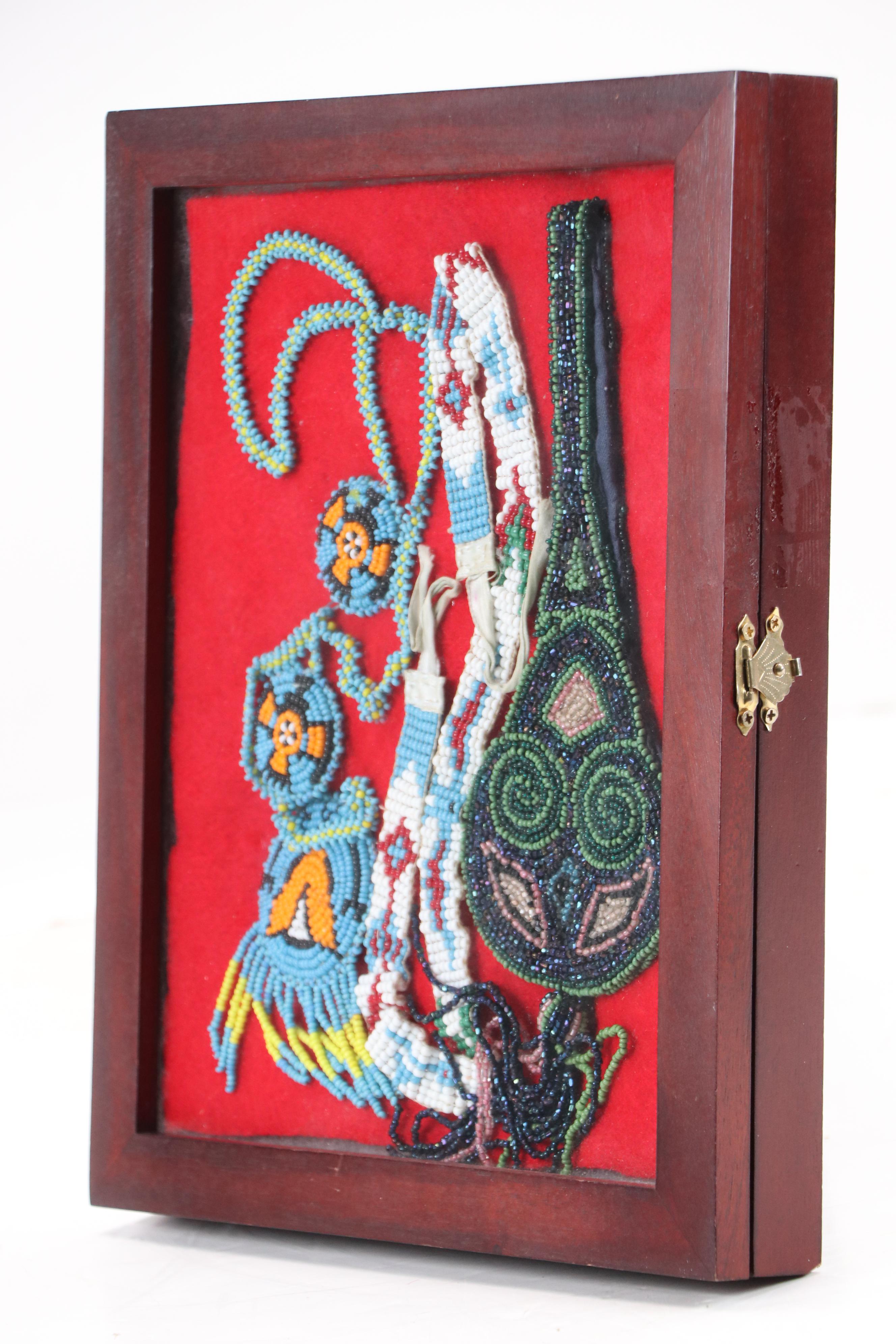 Native American Style Hand-Beaded Necklaces