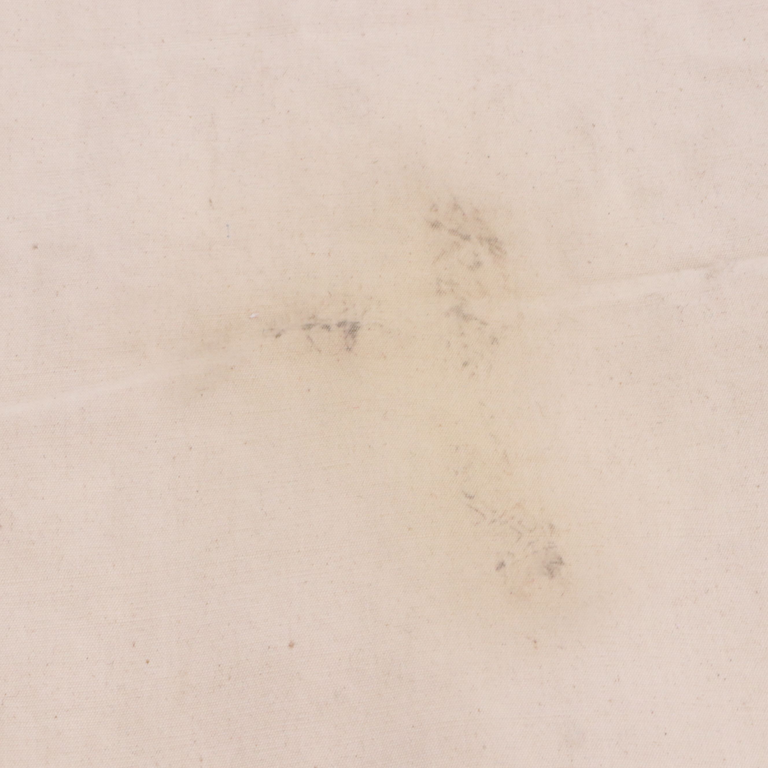 7'9 x 9'11 Handmade Indian Chain-Stitched Floral Area Rug