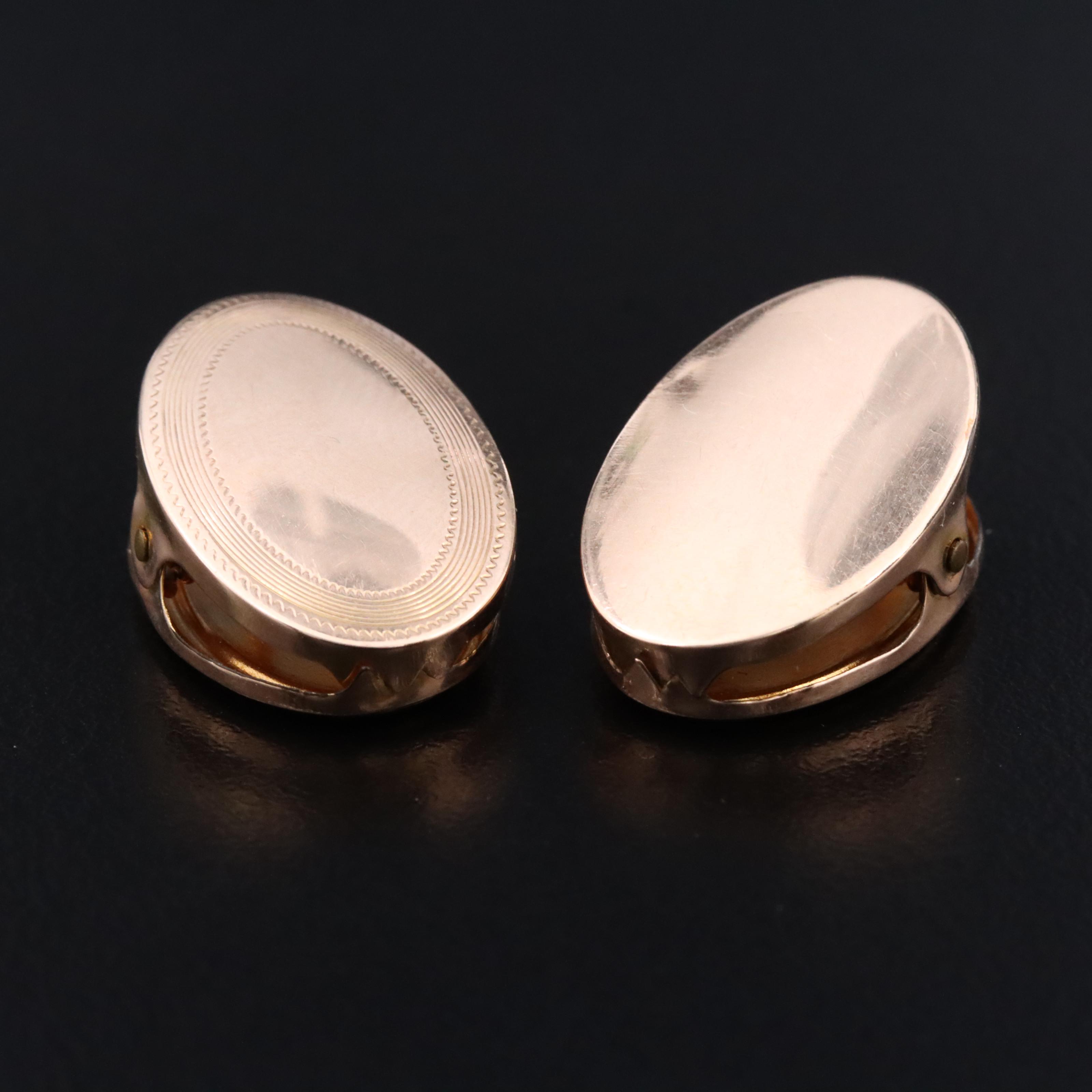 Antique 9K Lingerie Clips