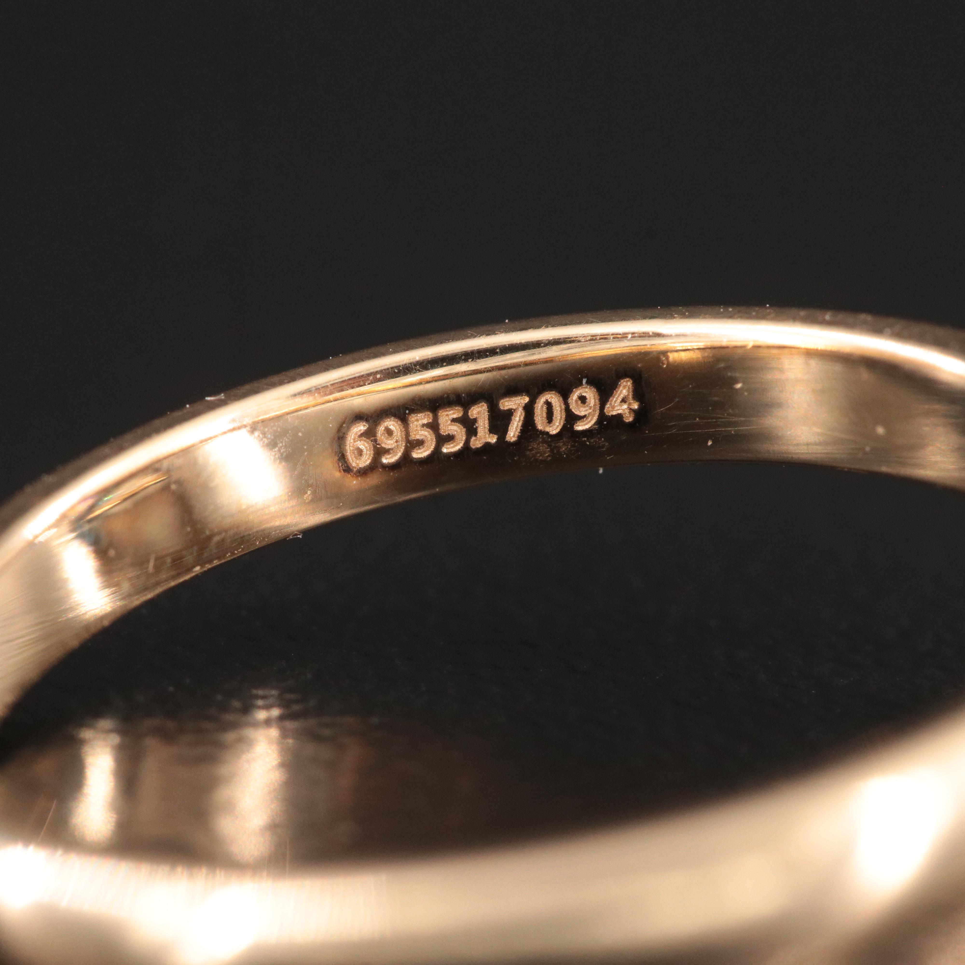 18K 4.10 CT Lab Grown Diamond Solitaire Ring with IGI Report