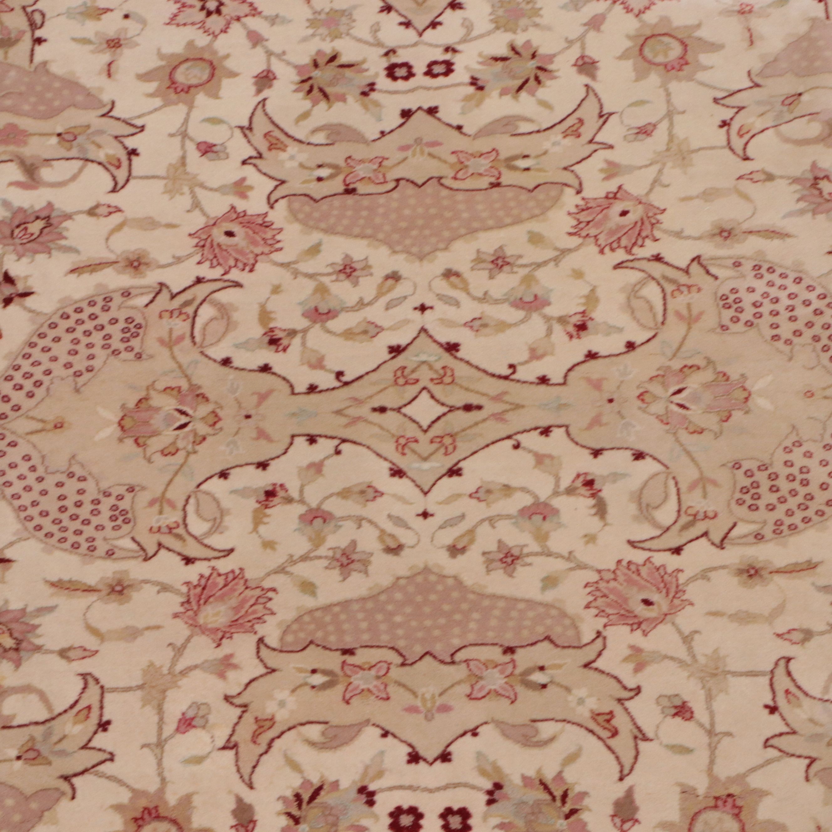 8'2 x 10'10 Hand-Knotted Pakistani Peshawar Area Rug