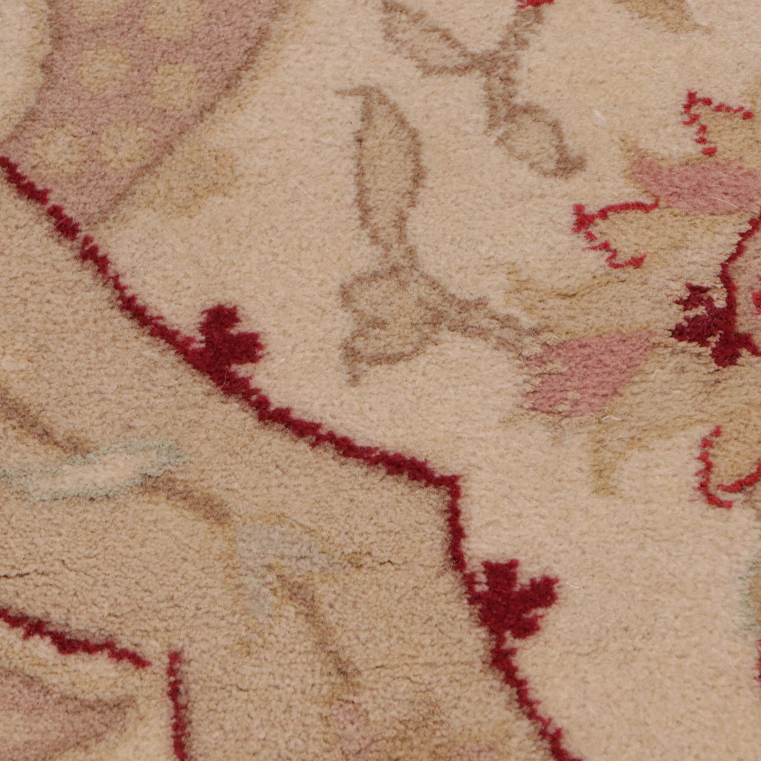 8'2 x 10'10 Hand-Knotted Pakistani Peshawar Area Rug