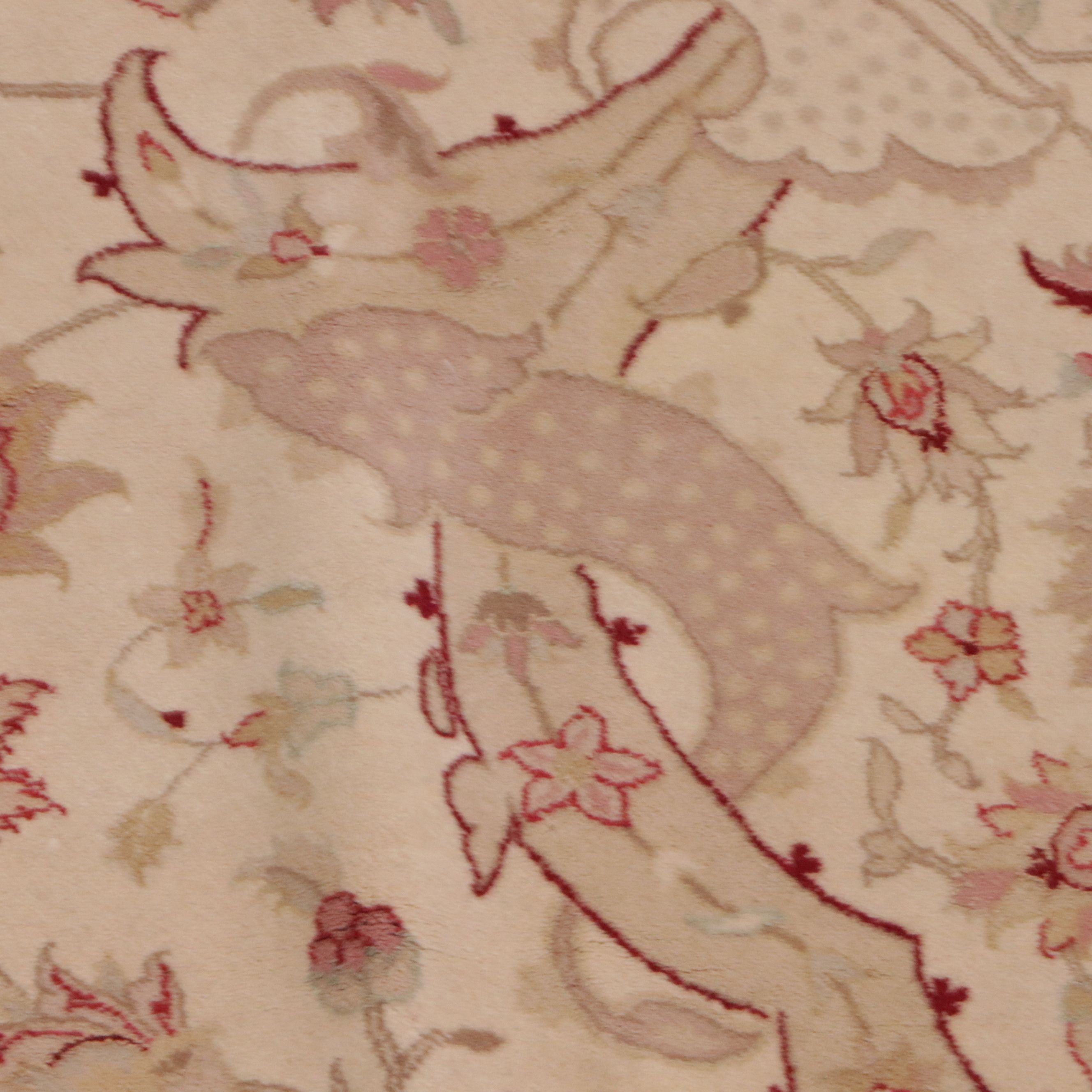 8'2 x 10'10 Hand-Knotted Pakistani Peshawar Area Rug