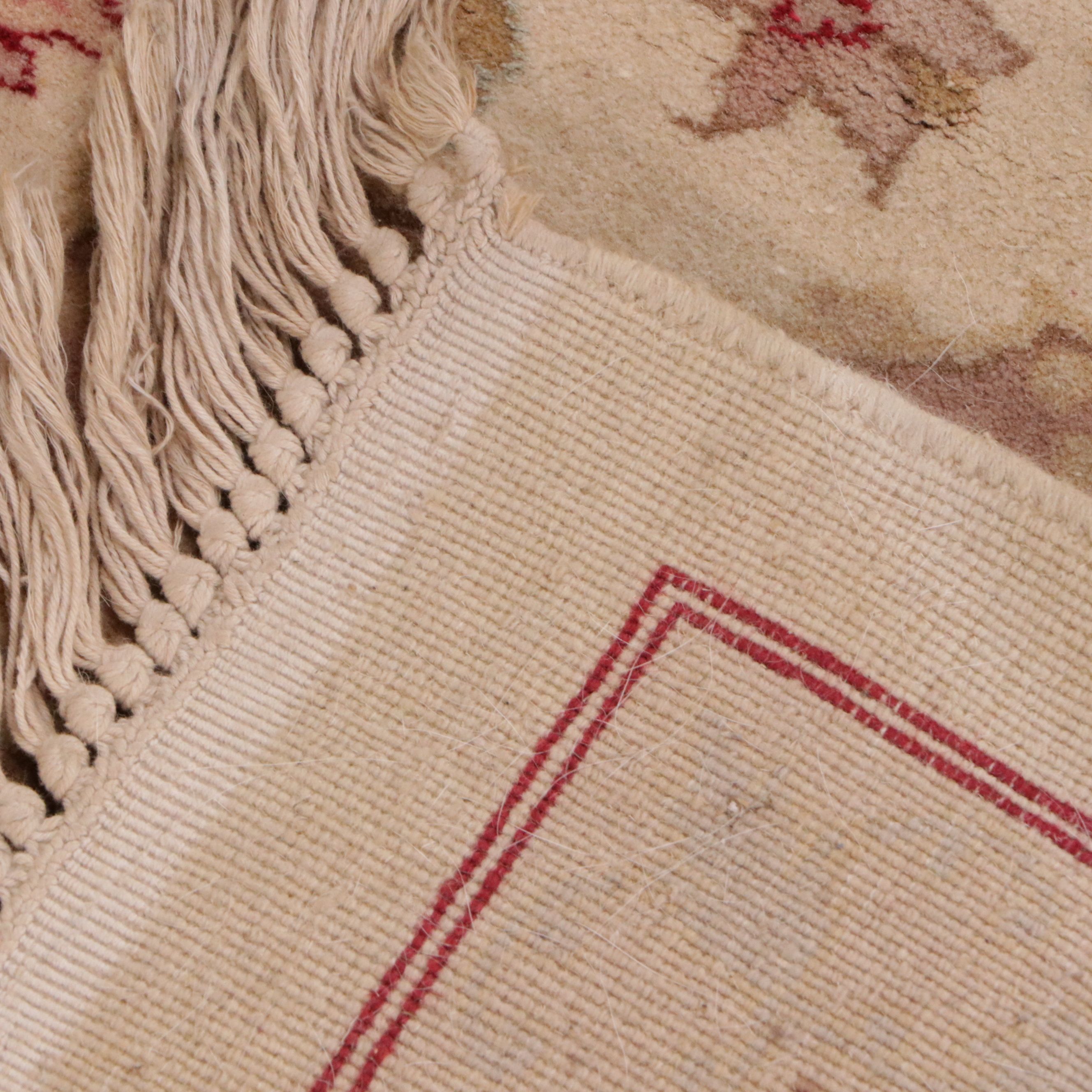 8'2 x 10'10 Hand-Knotted Pakistani Peshawar Area Rug