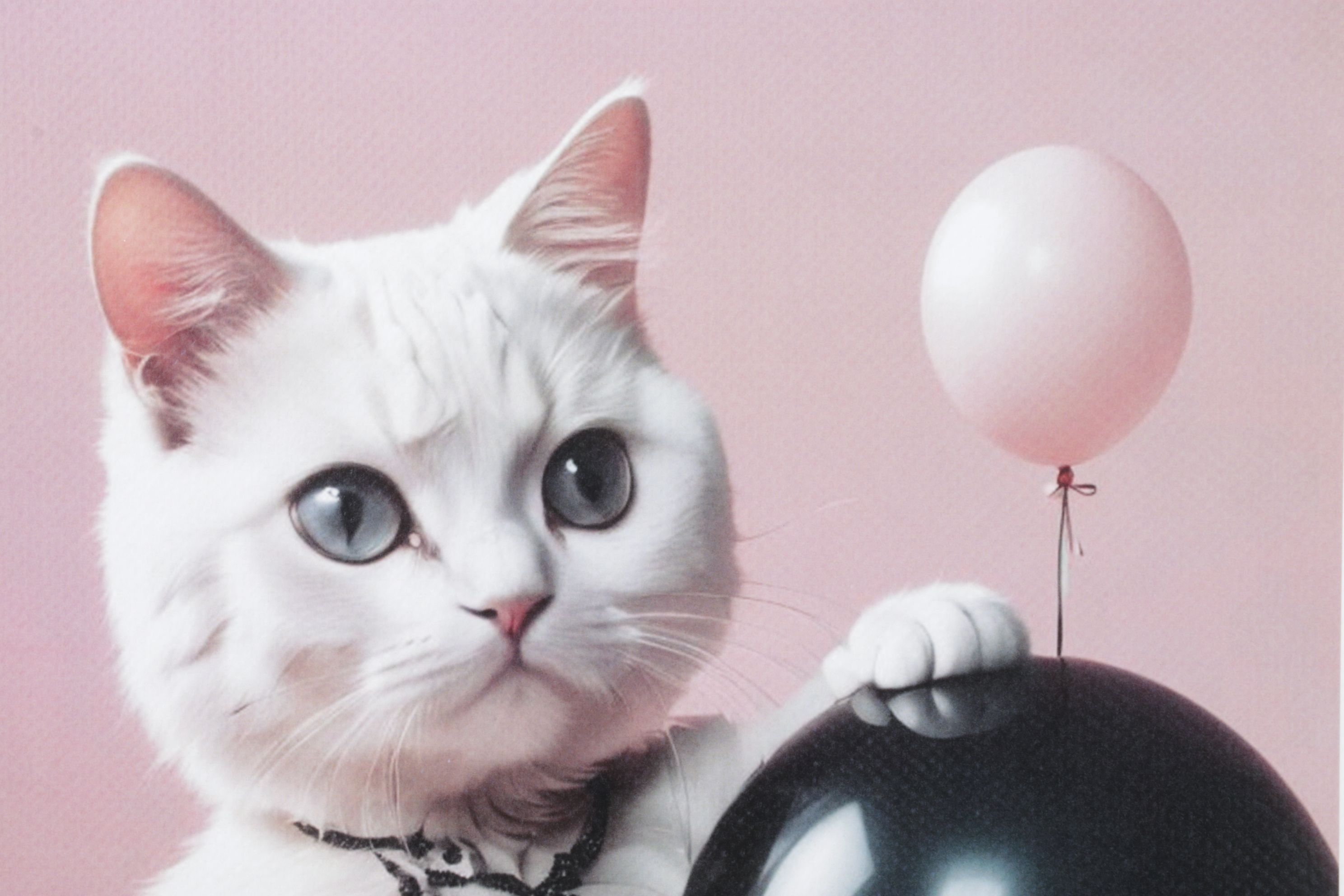 Death NYC Graphic Digital Print Featuring Chanel x White Kitten, 2024