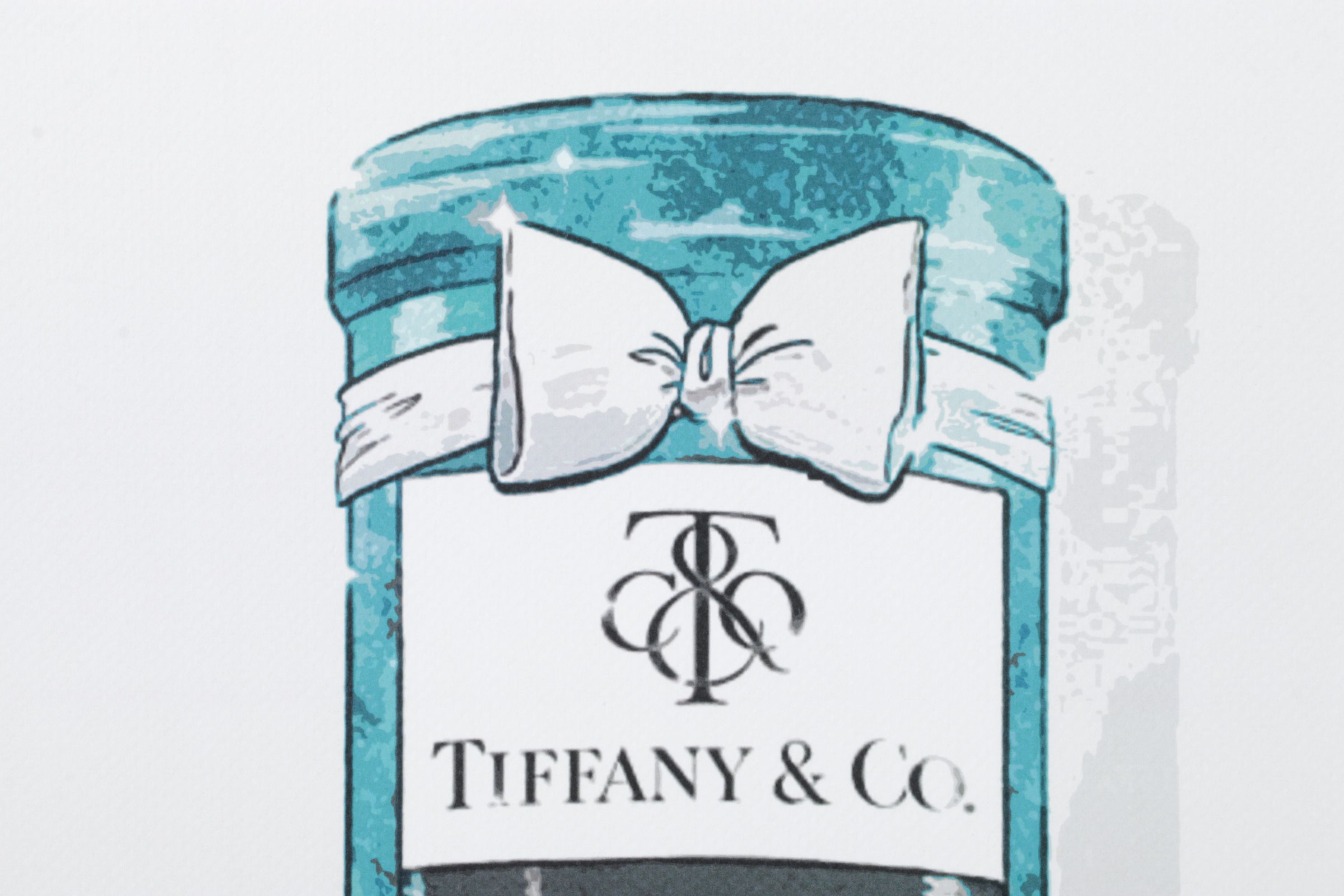 Death NYC Graphic Digital Print Homage Chanel x Tiffany & Co., 2025