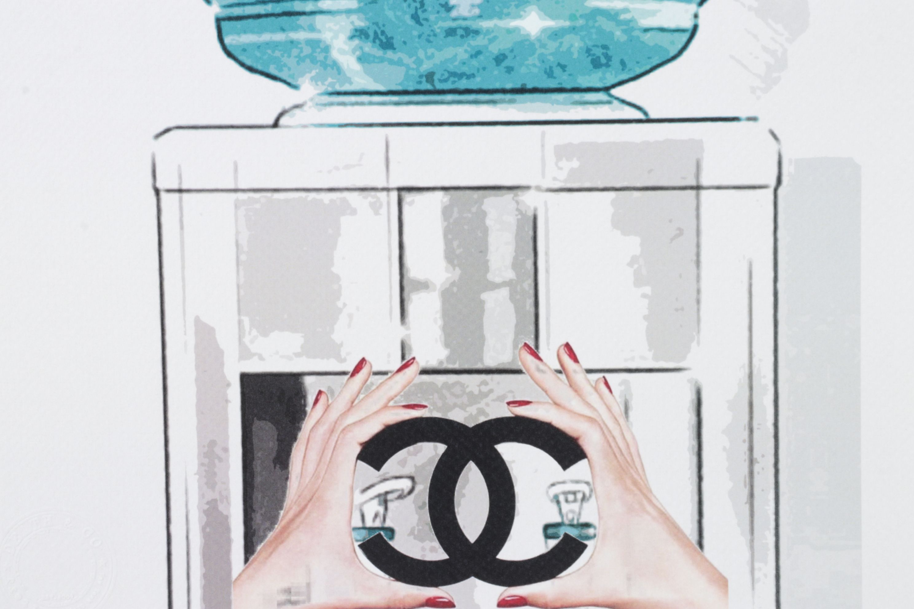 Death NYC Graphic Digital Print Homage Chanel x Tiffany & Co., 2025
