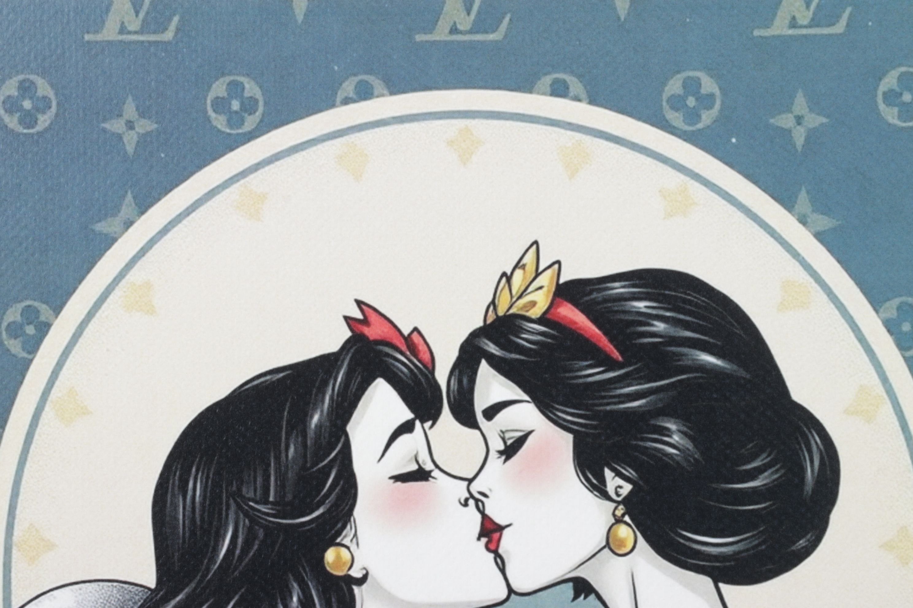 Death NYC Graphic Digital Print Homage Snow Whites x Louis Vuitton, 2024