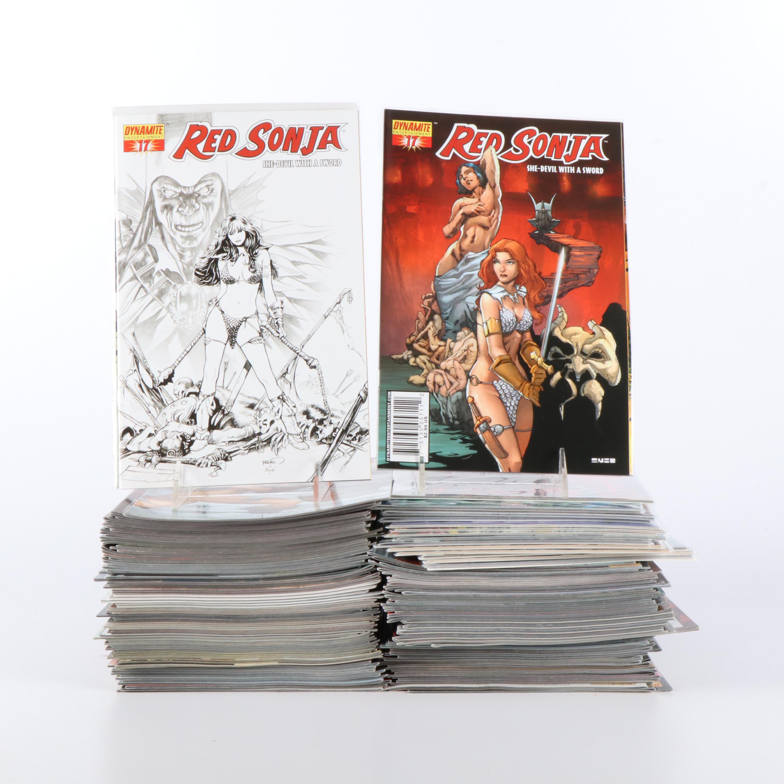 150+ Modern Age "Red Sonja" Comic Books and Other Titles