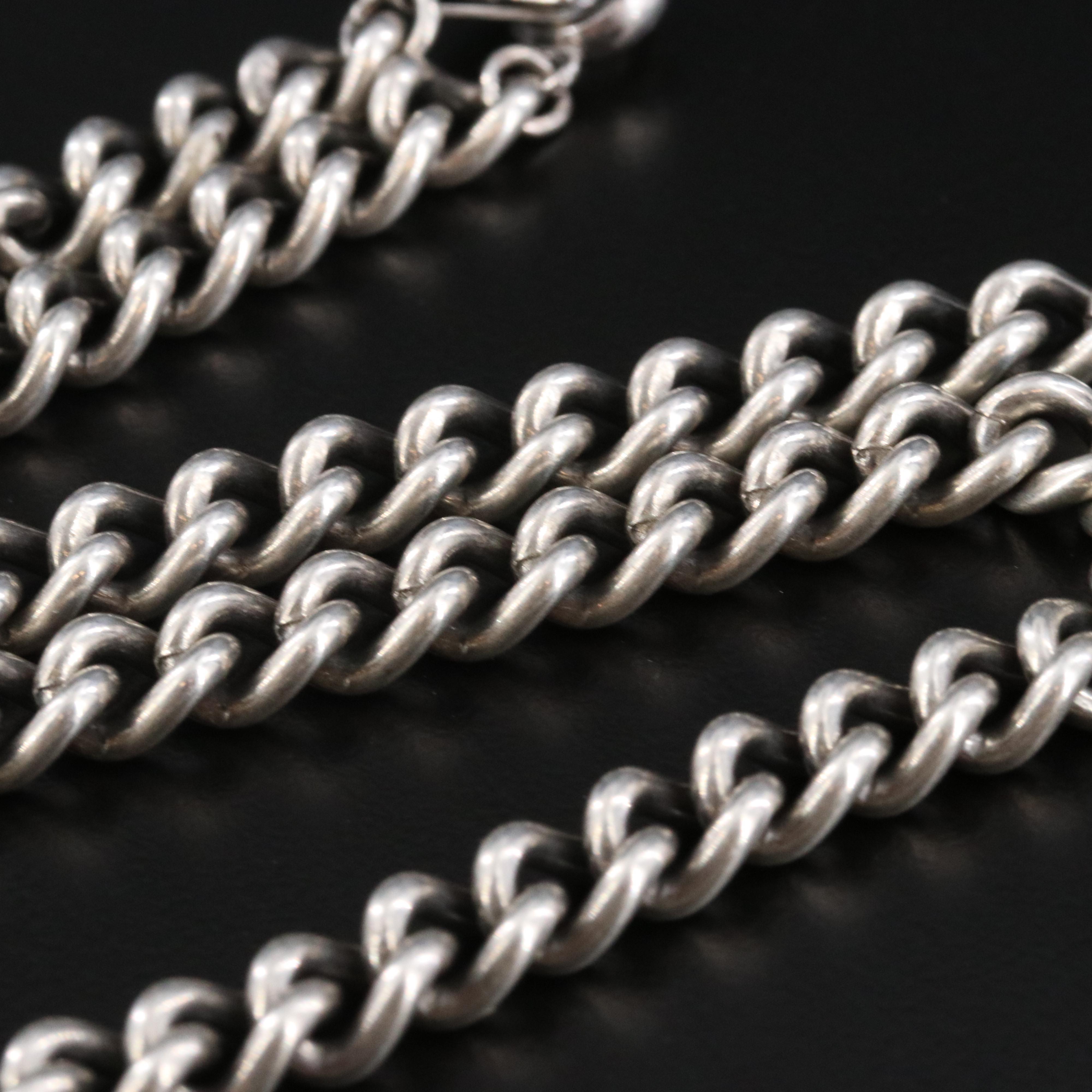 Sheryl Lowe Sterling Diamond Pave Station Necklace