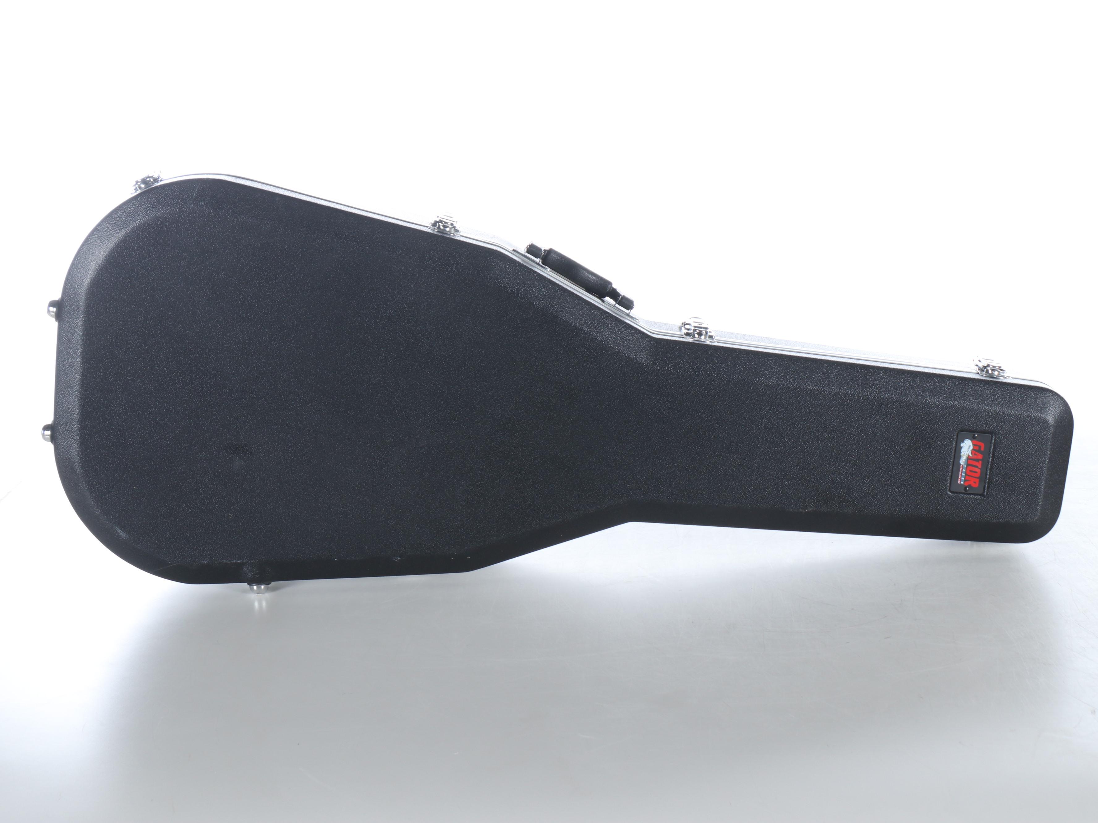 Fender Black Acoustic Electric Guitar with Tolex Case