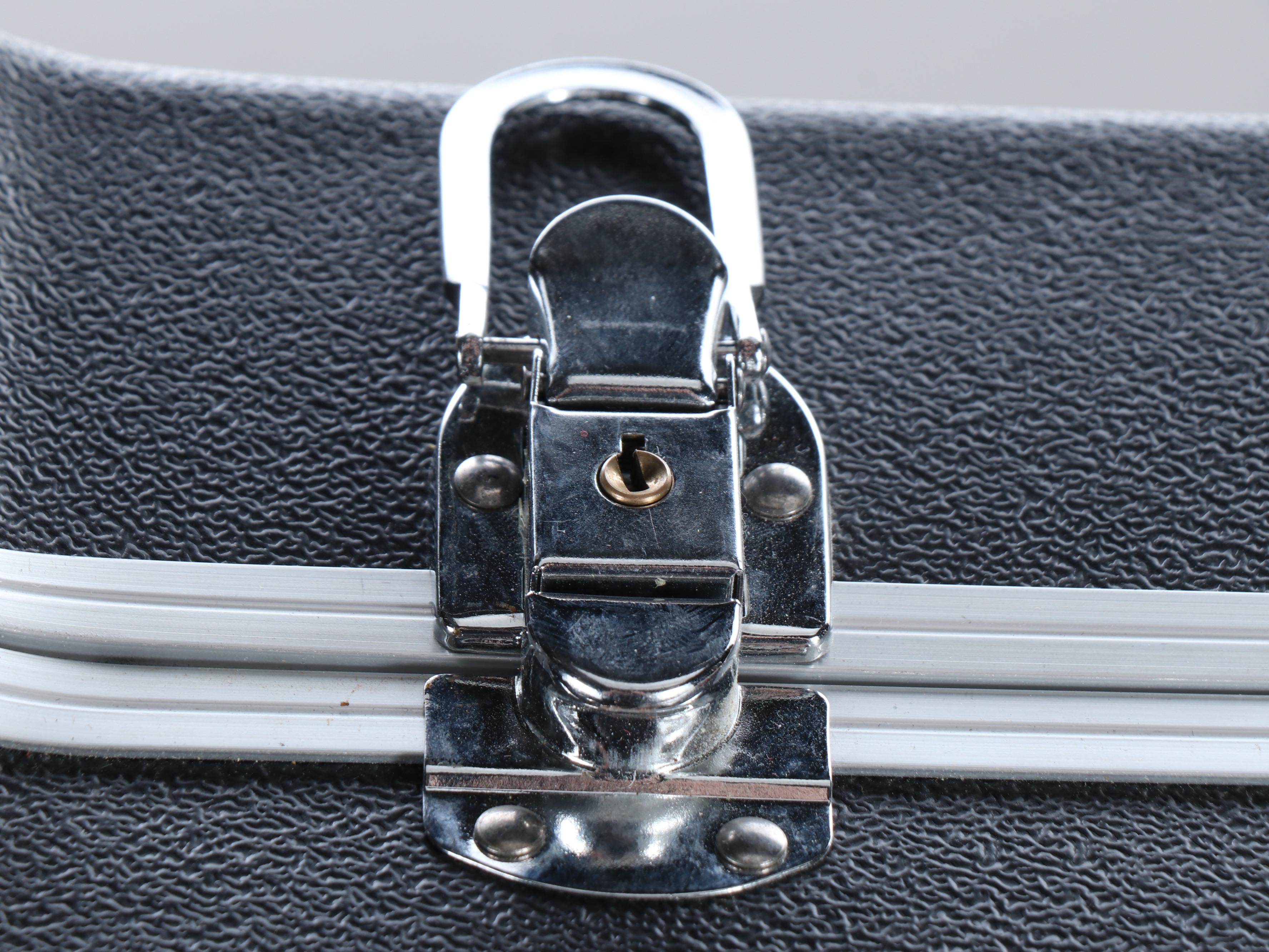 Fender Black Acoustic Electric Guitar with Tolex Case