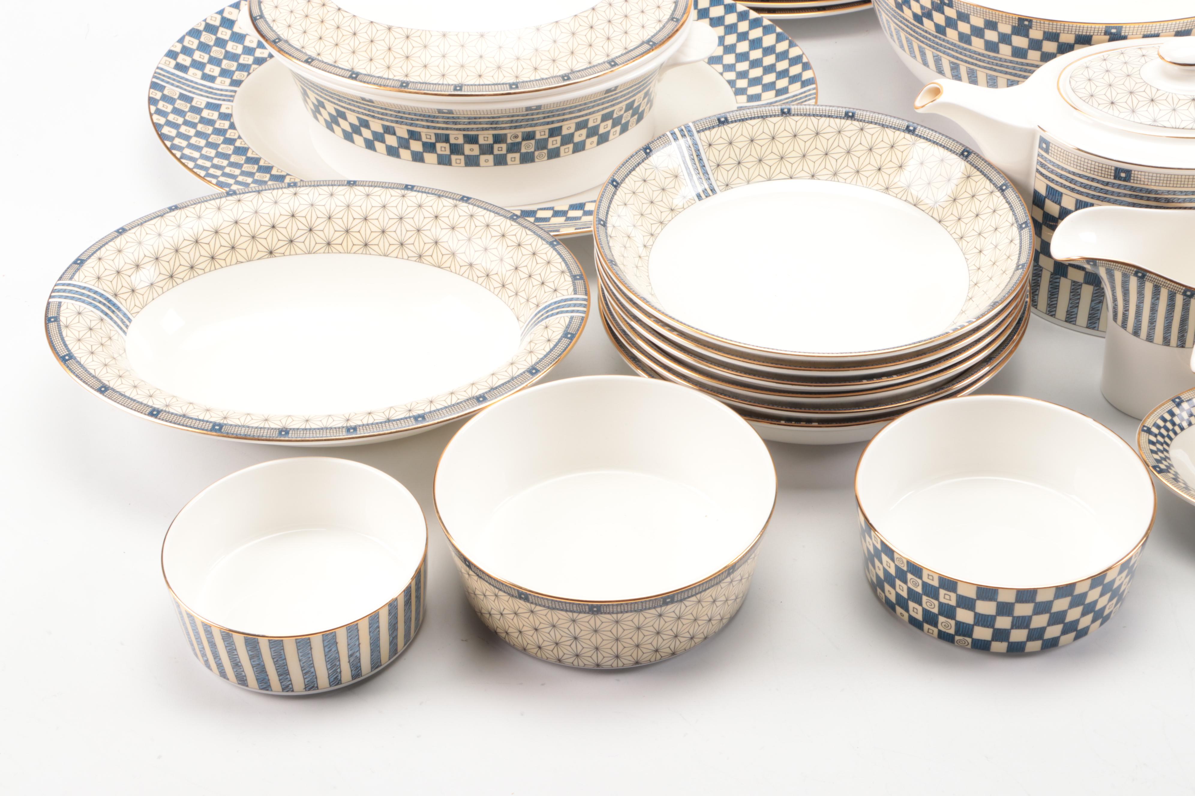 Wedgwood "Samurai" Bone China Dinnerware and Serving Pieces