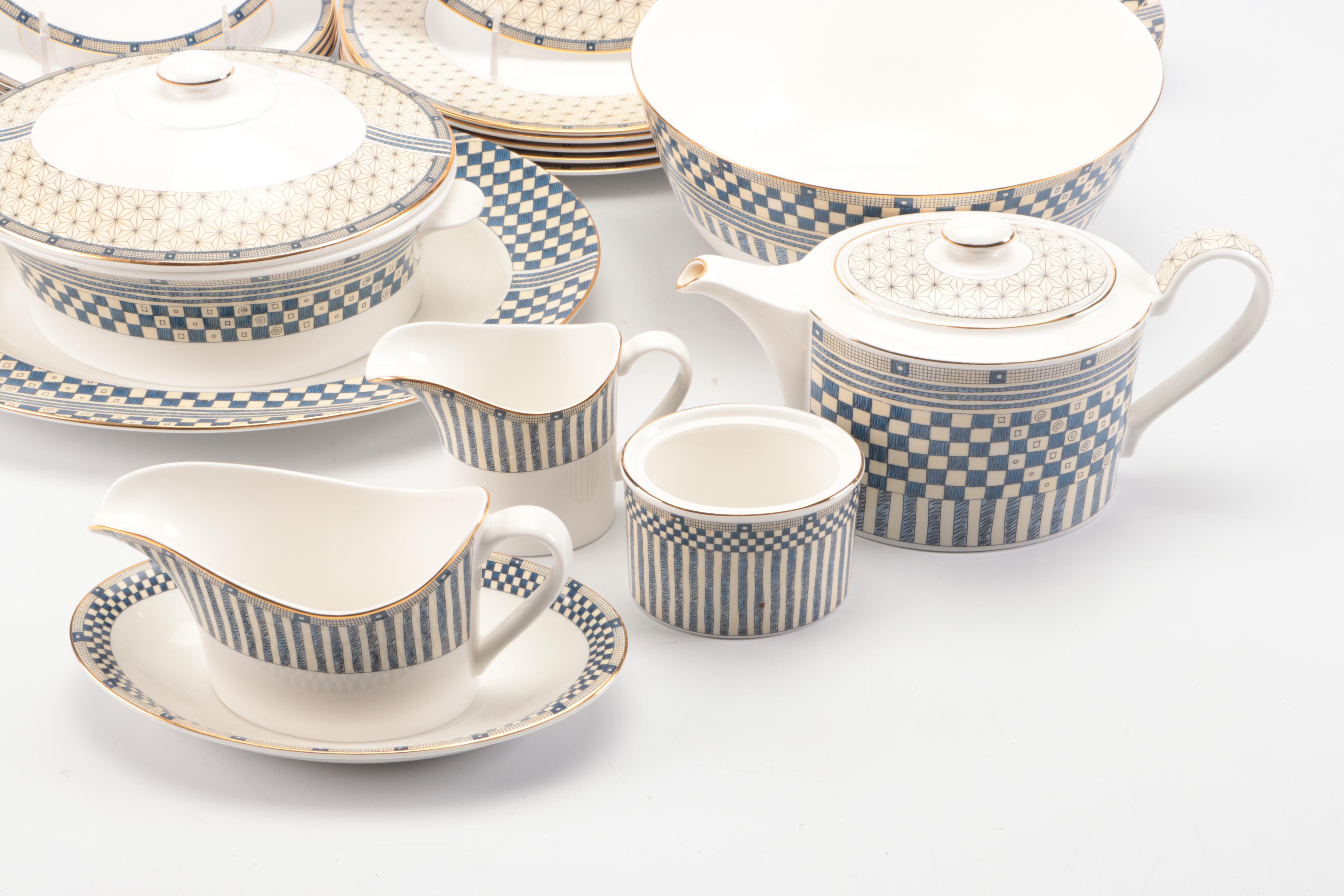 Wedgwood "Samurai" Bone China Dinnerware and Serving Pieces