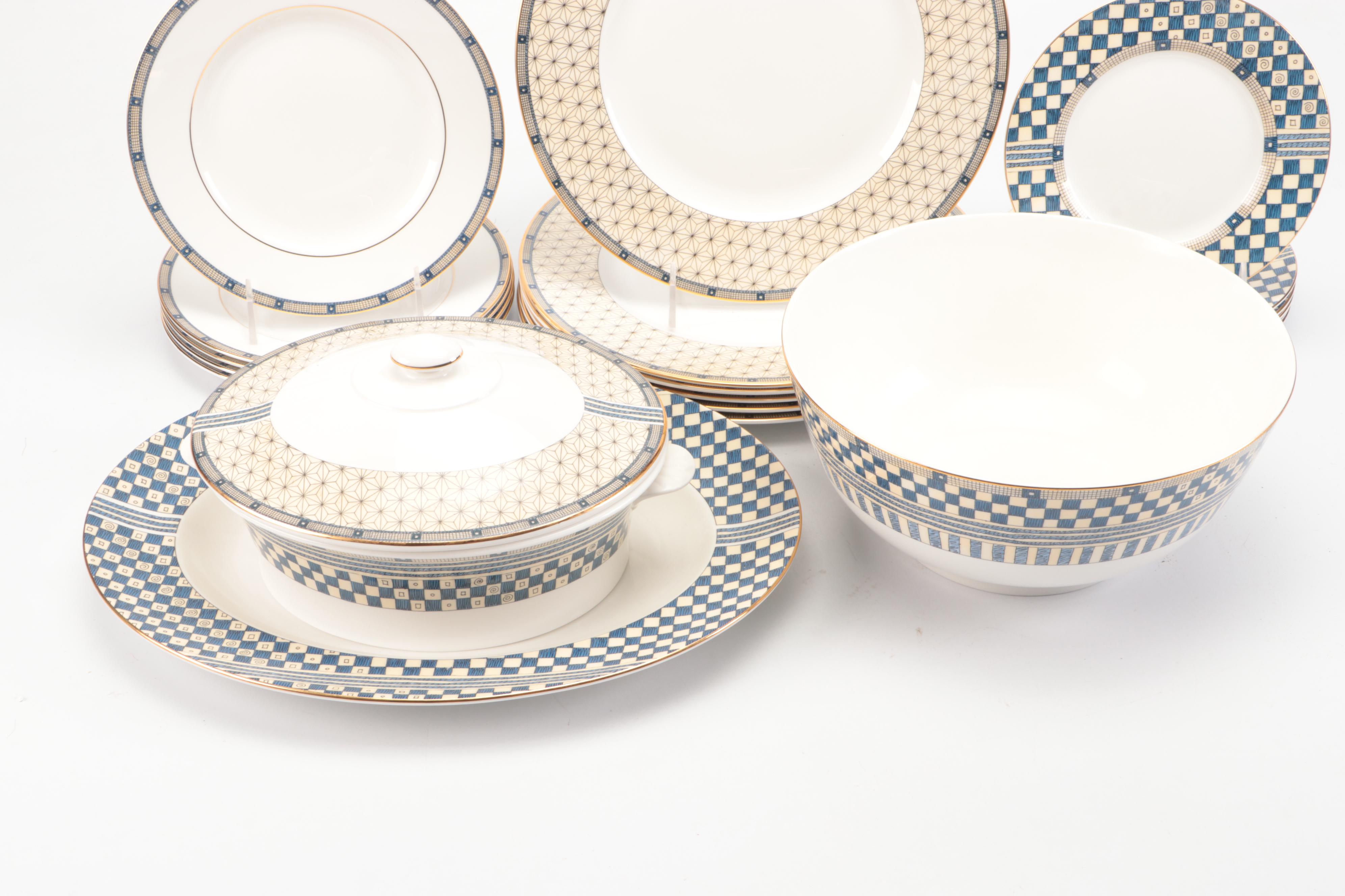 Wedgwood "Samurai" Bone China Dinnerware and Serving Pieces