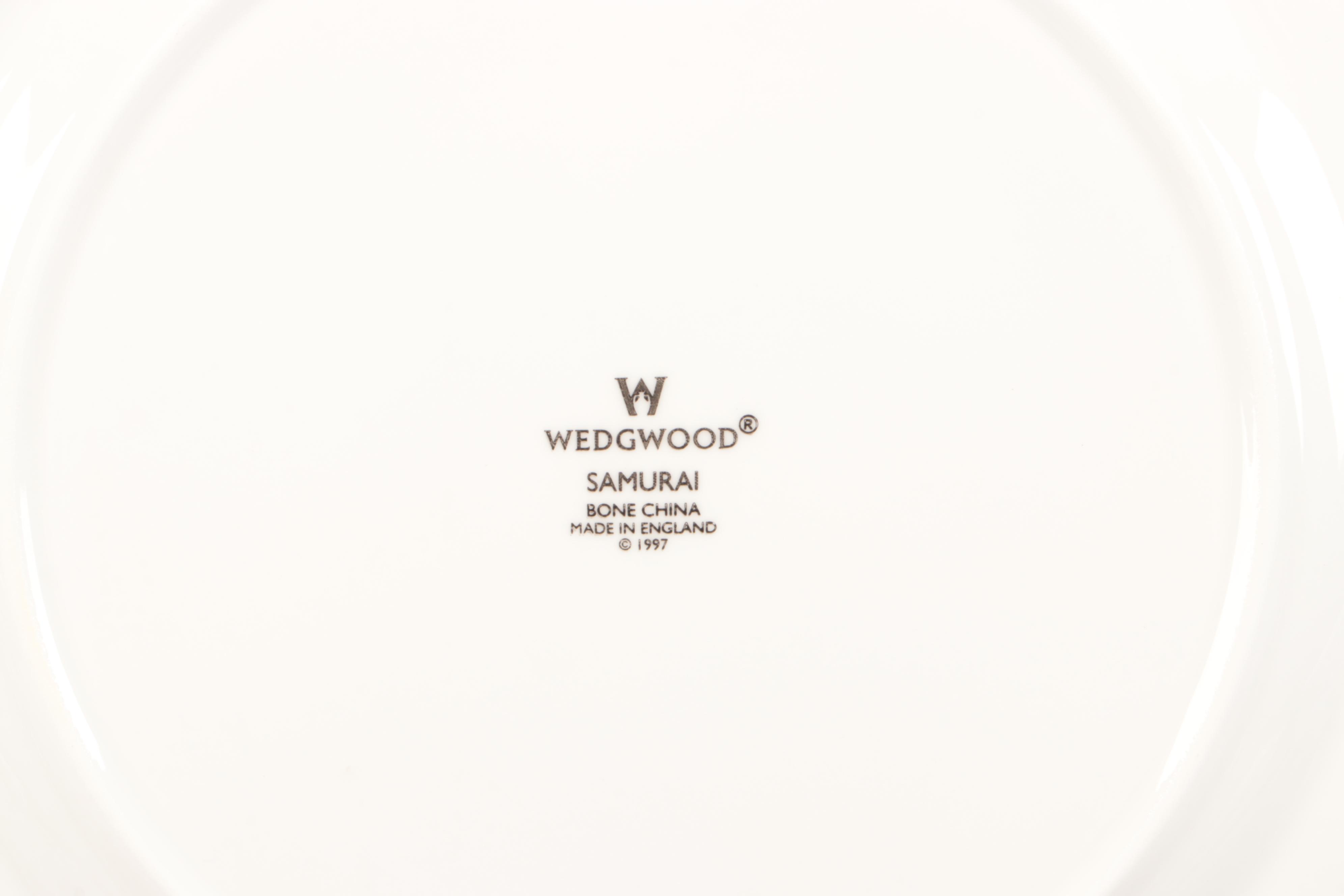 Wedgwood "Samurai" Bone China Dinnerware and Serving Pieces