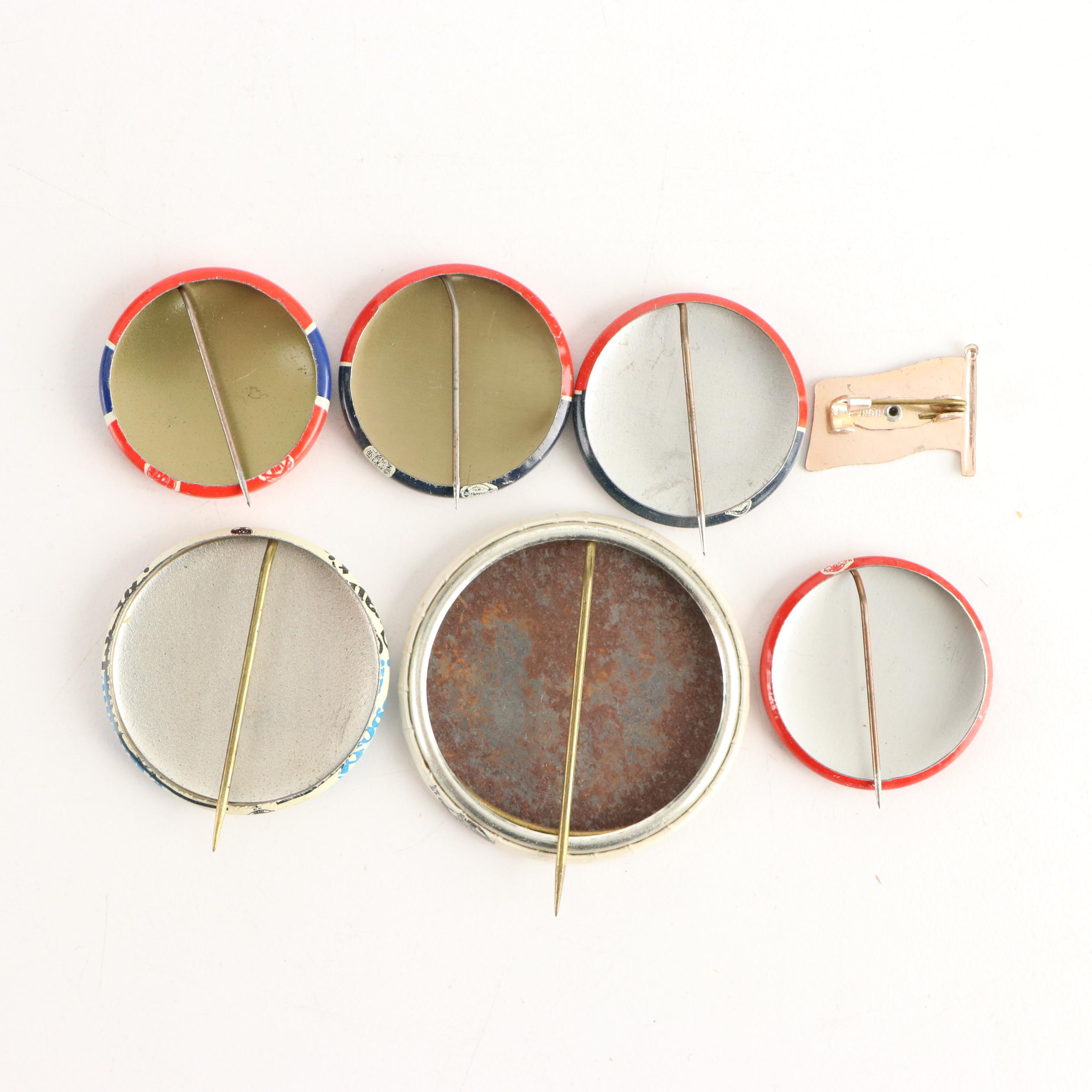 Colorado Political Pinbacks, Mid to Late 20th Century