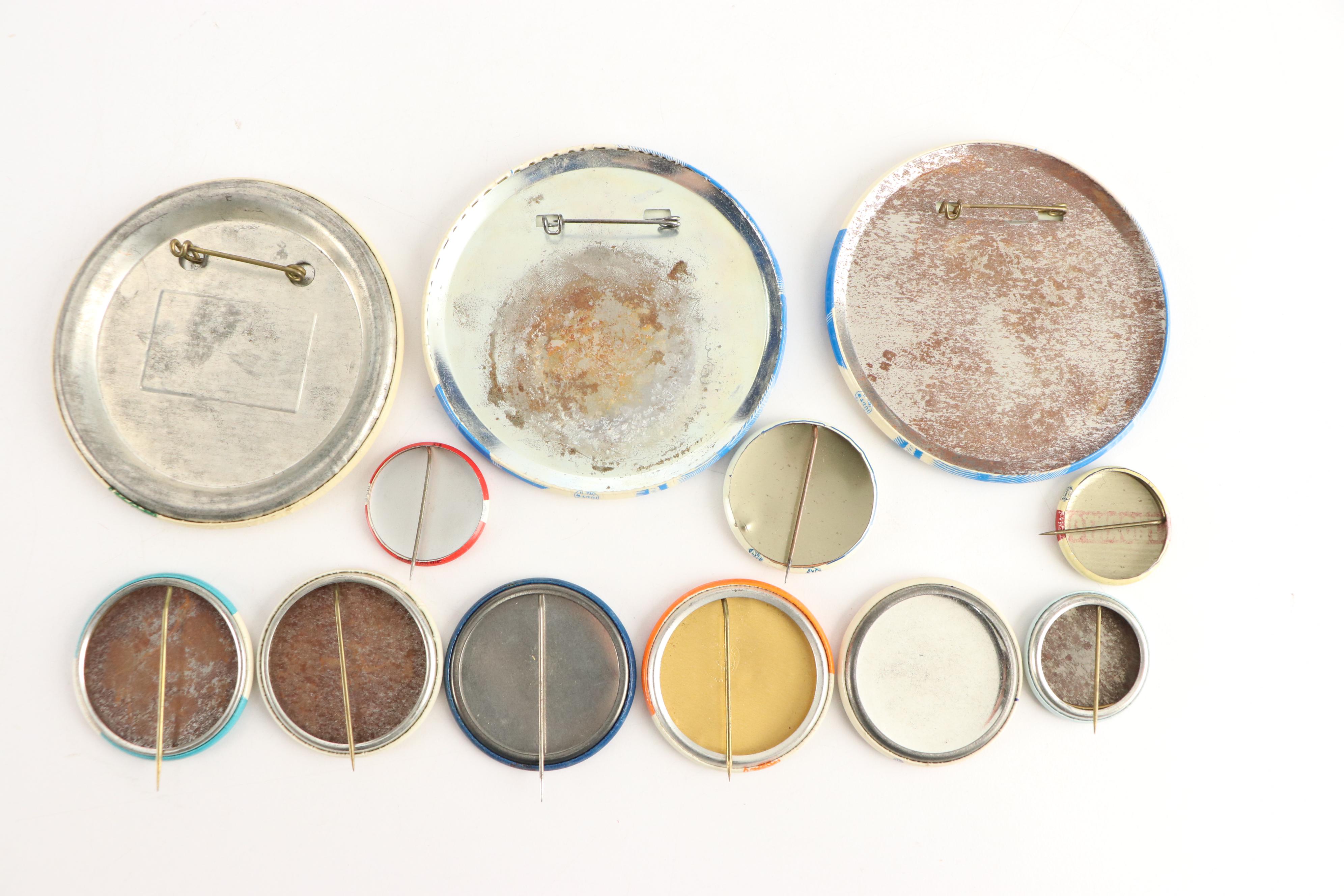 Colorado Political Pinbacks, Mid to Late 20th Century