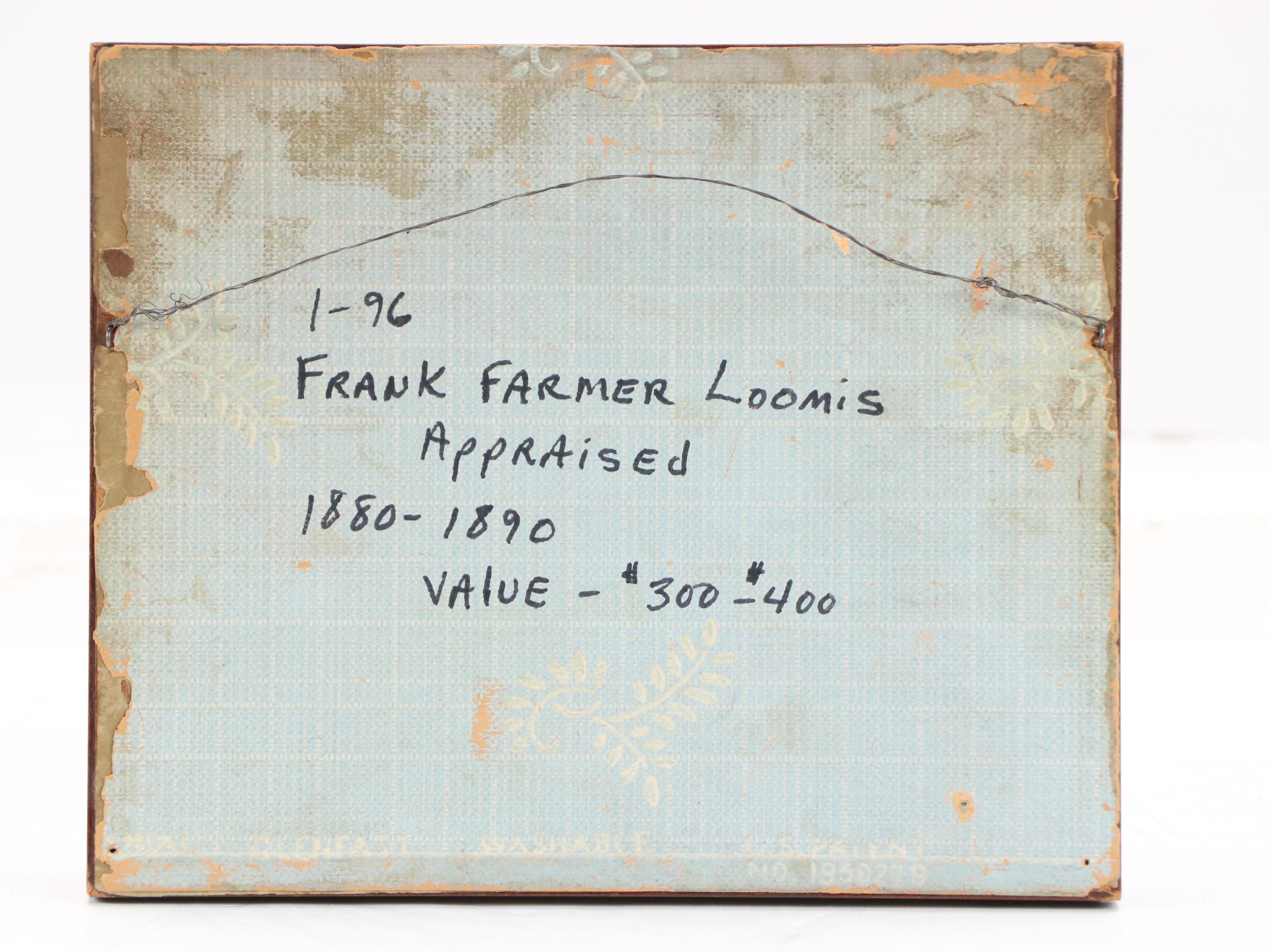 Miniature Oil Painting of Aristocratic Scene After Otto Erdmann