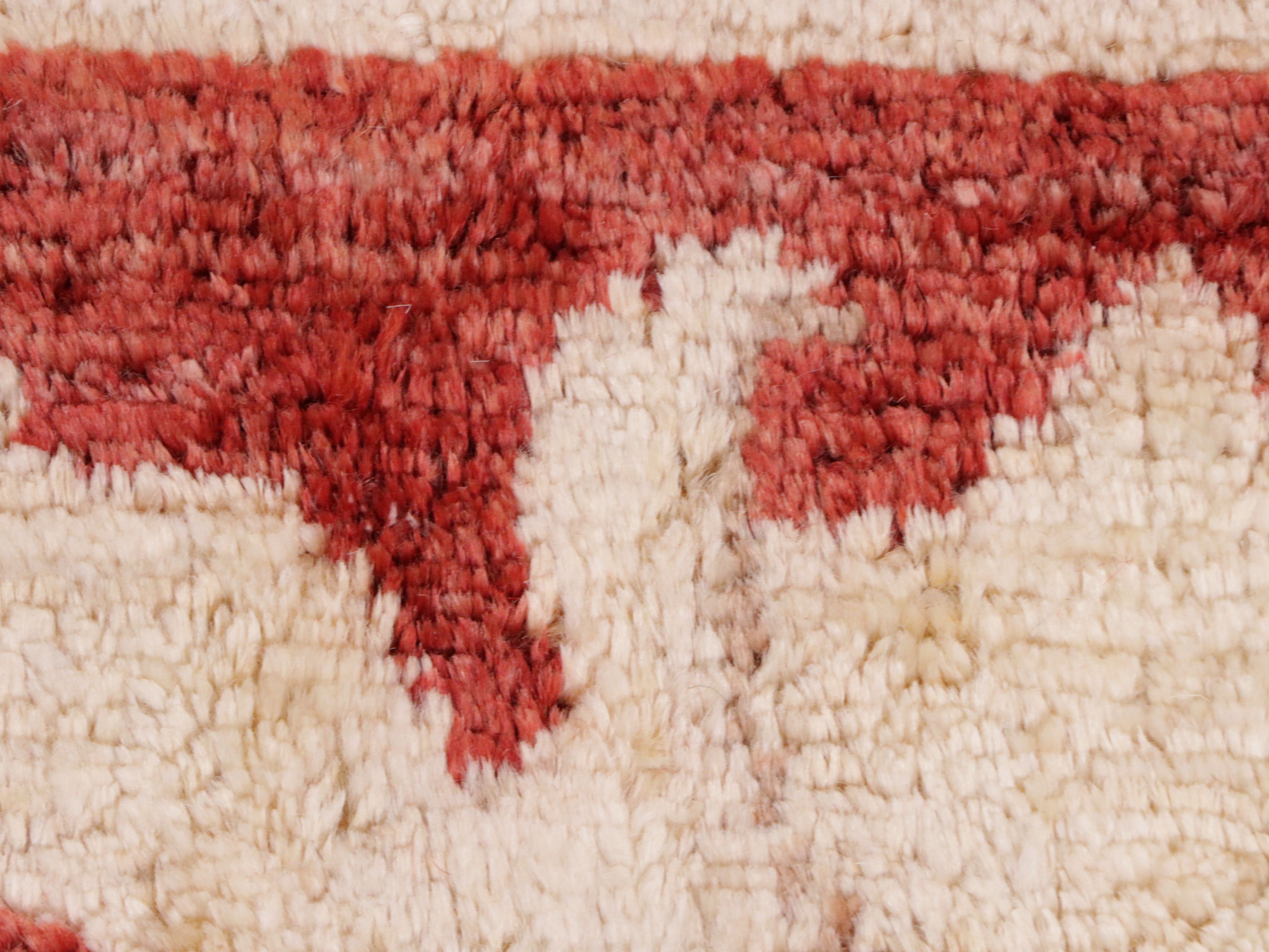 12' x 17'8 Hand-Knotted Pakistani Peshawar Room-Sized Rug