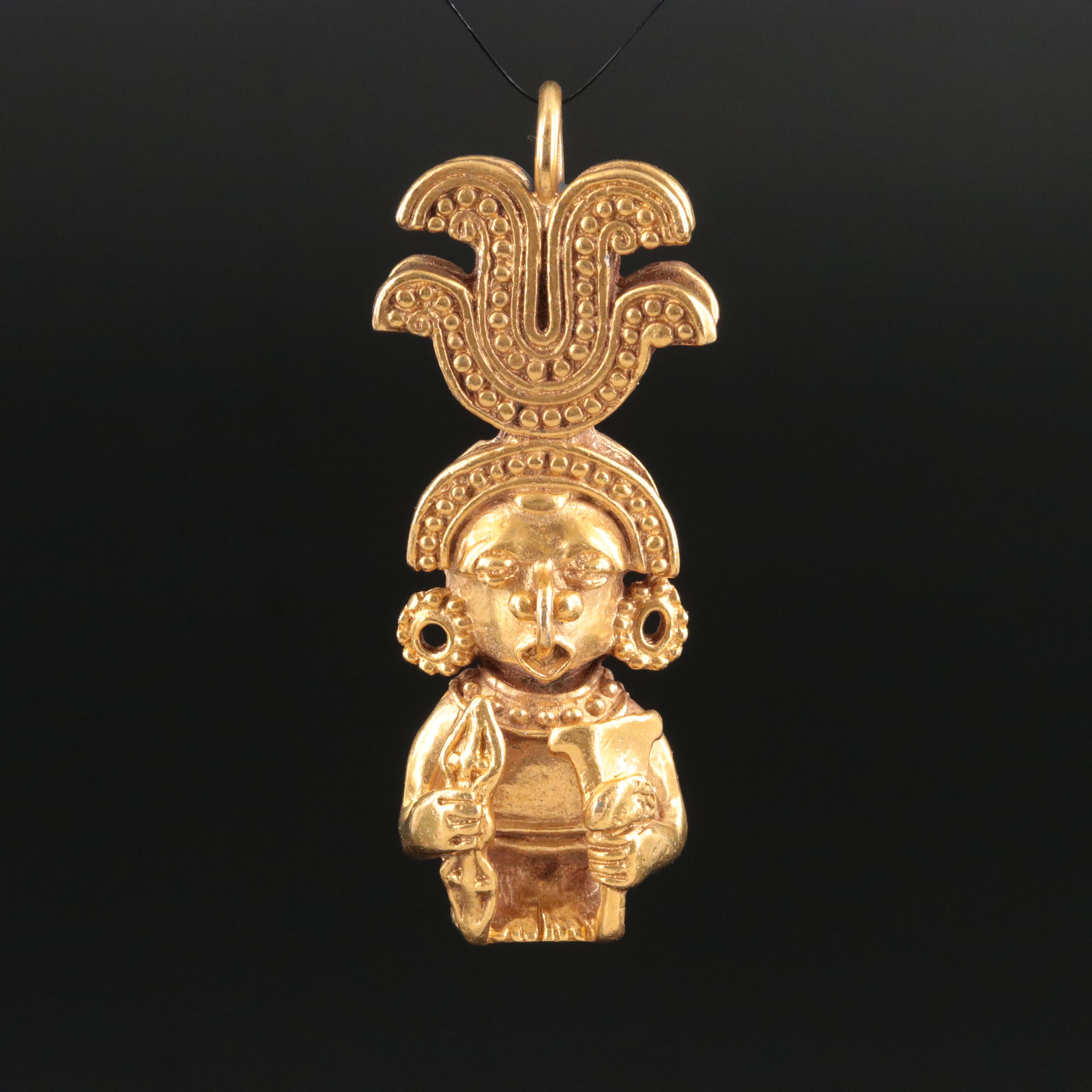Metropolitan Museum of Art Replica Mesoamerican Converter Brooch