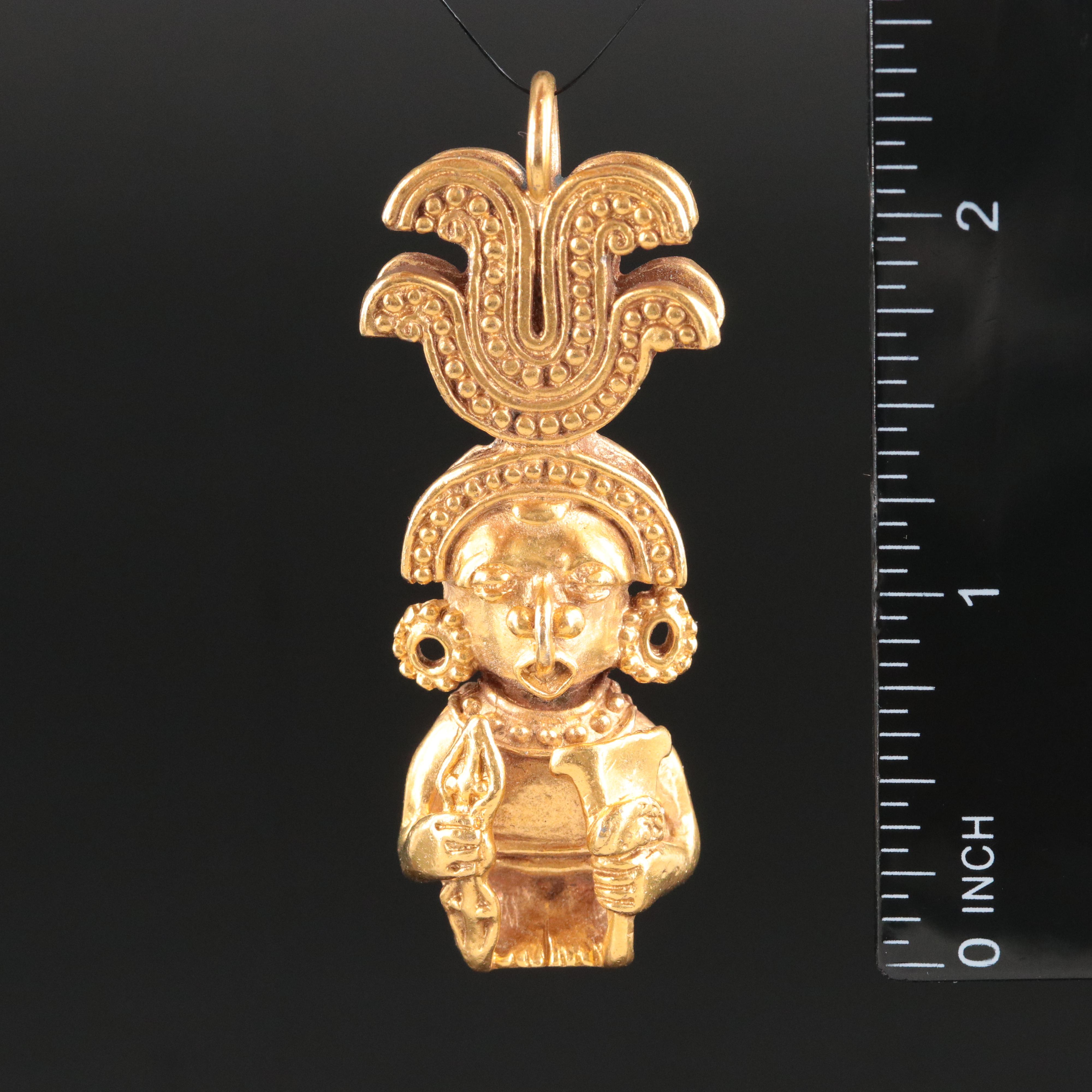 Metropolitan Museum of Art Replica Mesoamerican Converter Brooch