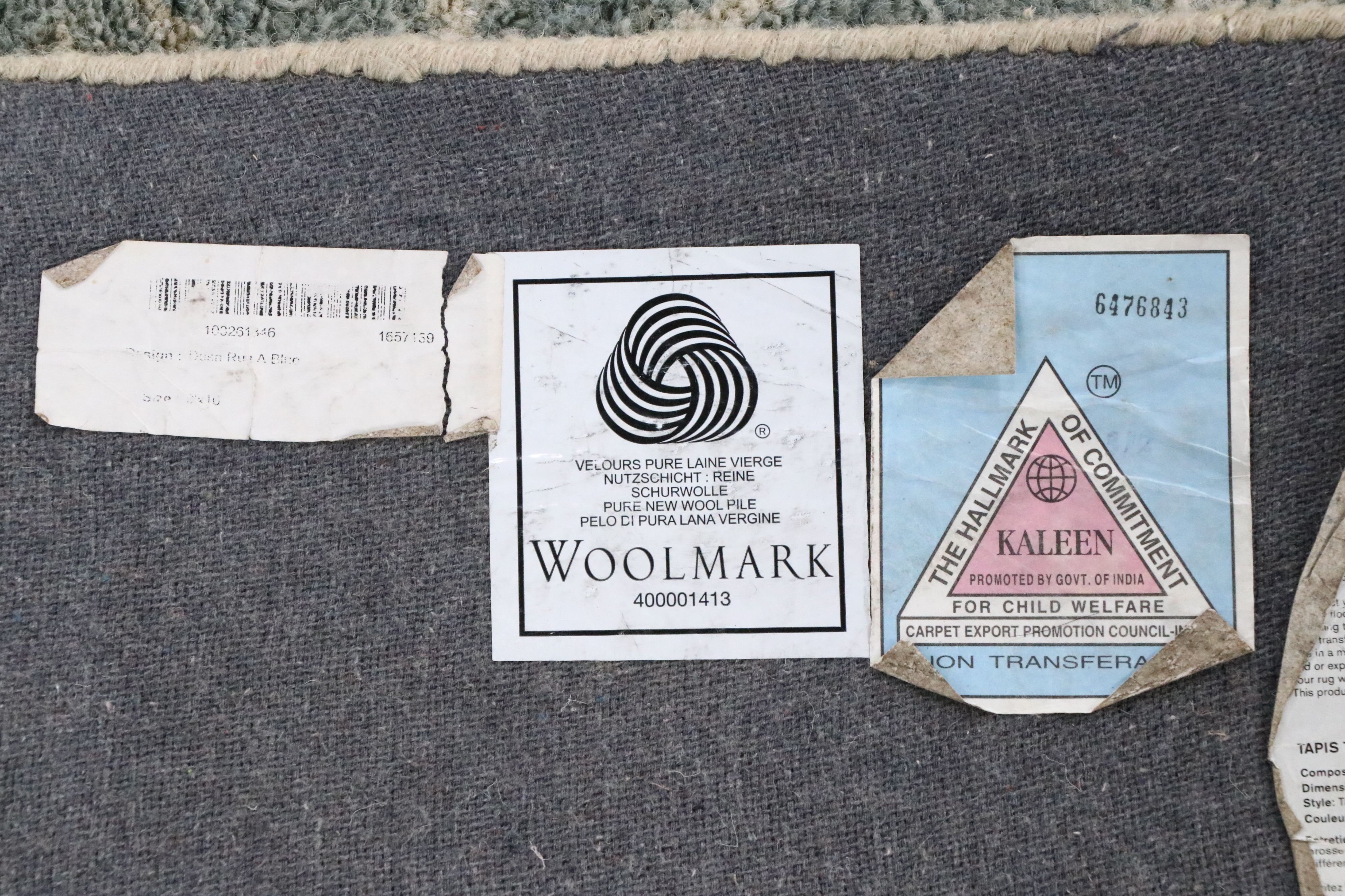 7'11 x 9'10 Hand-Tufted Pottery Barn Area Rug