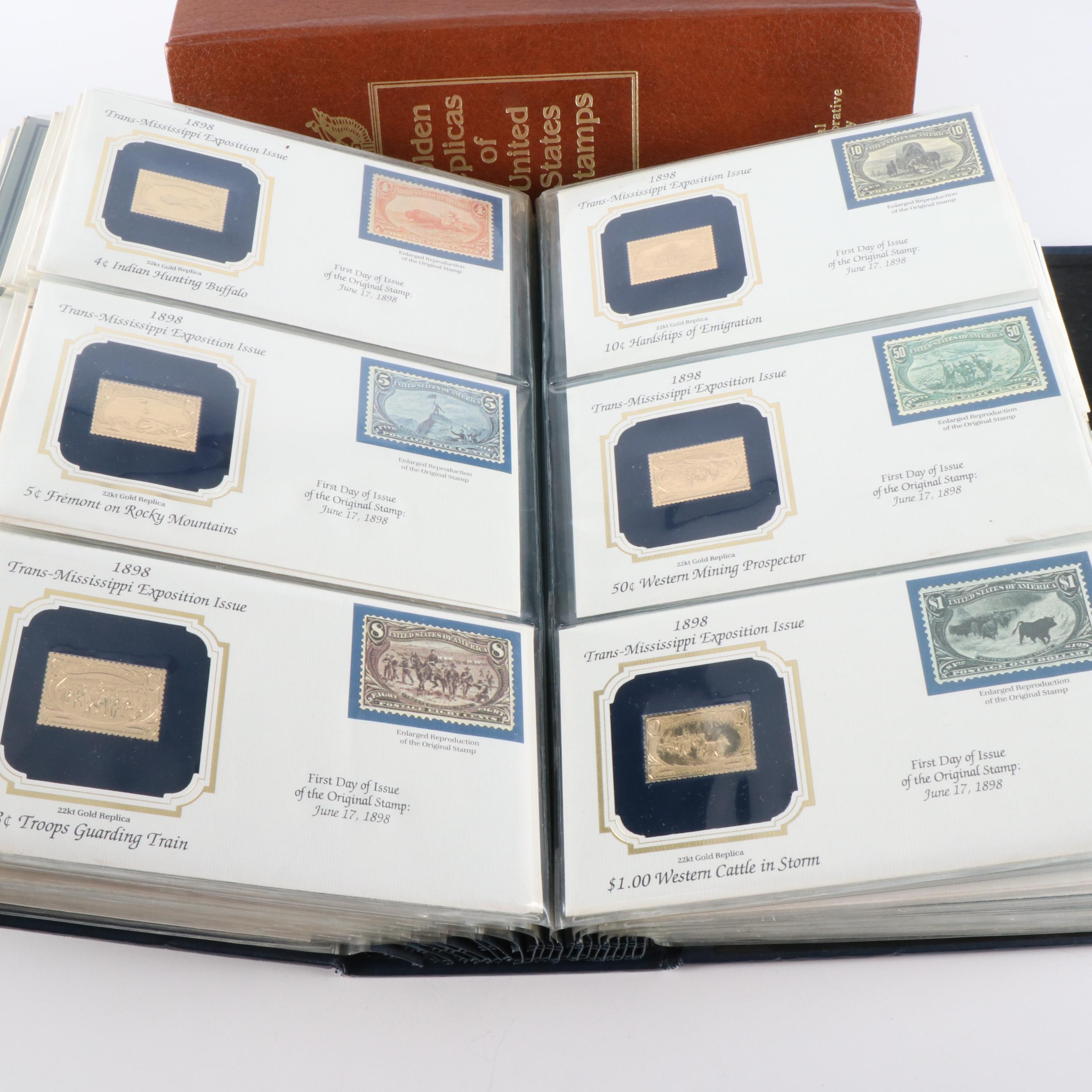 Olympics Stamp Collection, Franklin Mint Knives, and More