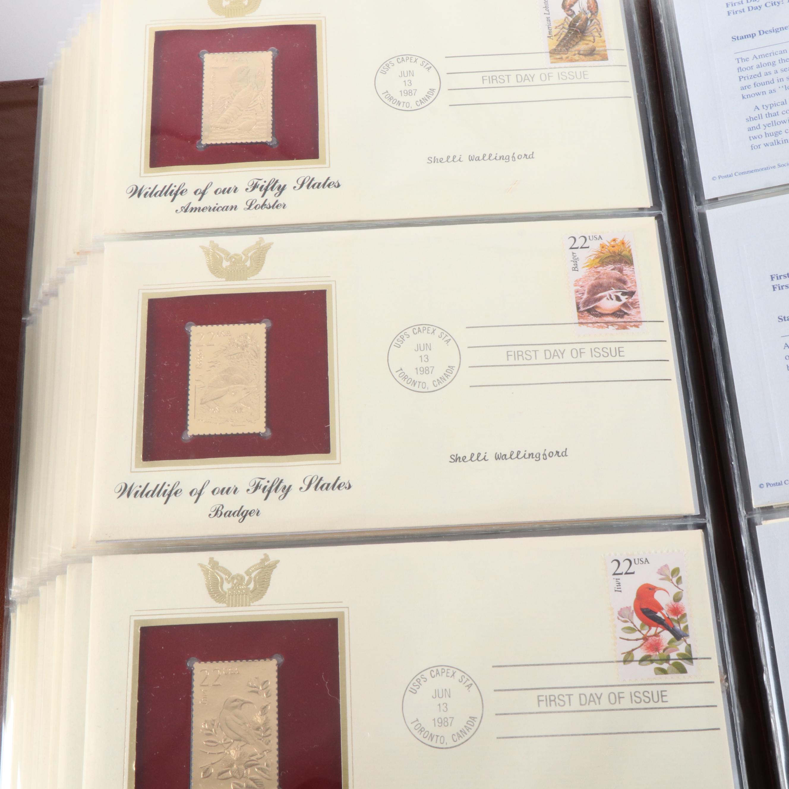 Olympics Stamp Collection, Franklin Mint Knives, and More