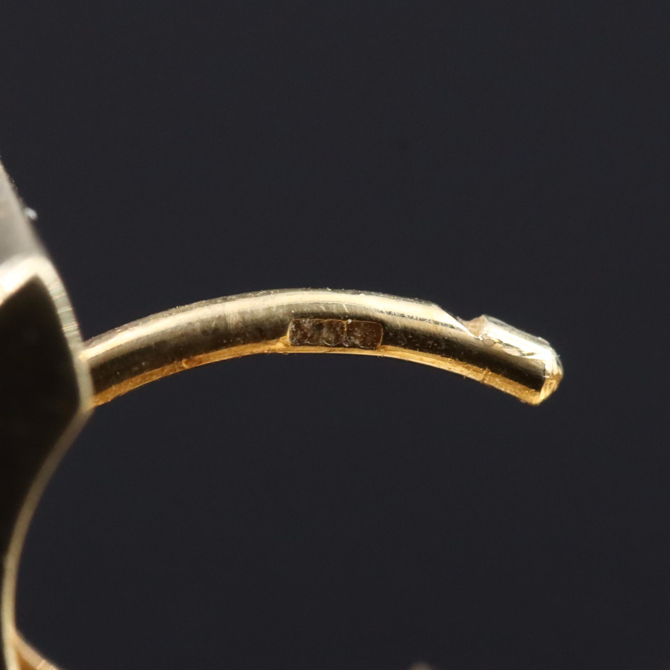 14K Huggie Hoop Earrings