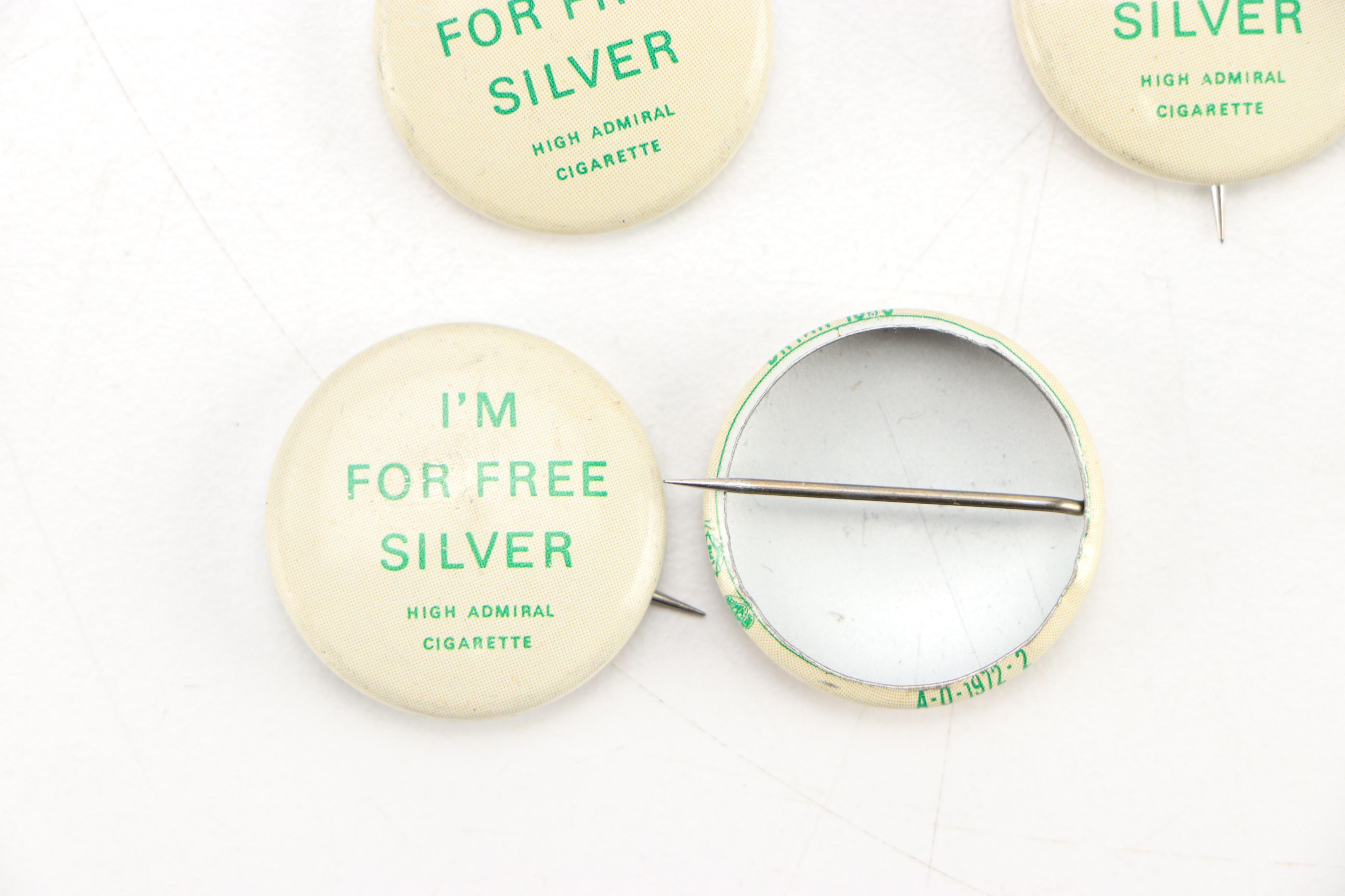 Taft, Roosevelt, Dewey, Willkie, and More Reproduction Political Pinbacks