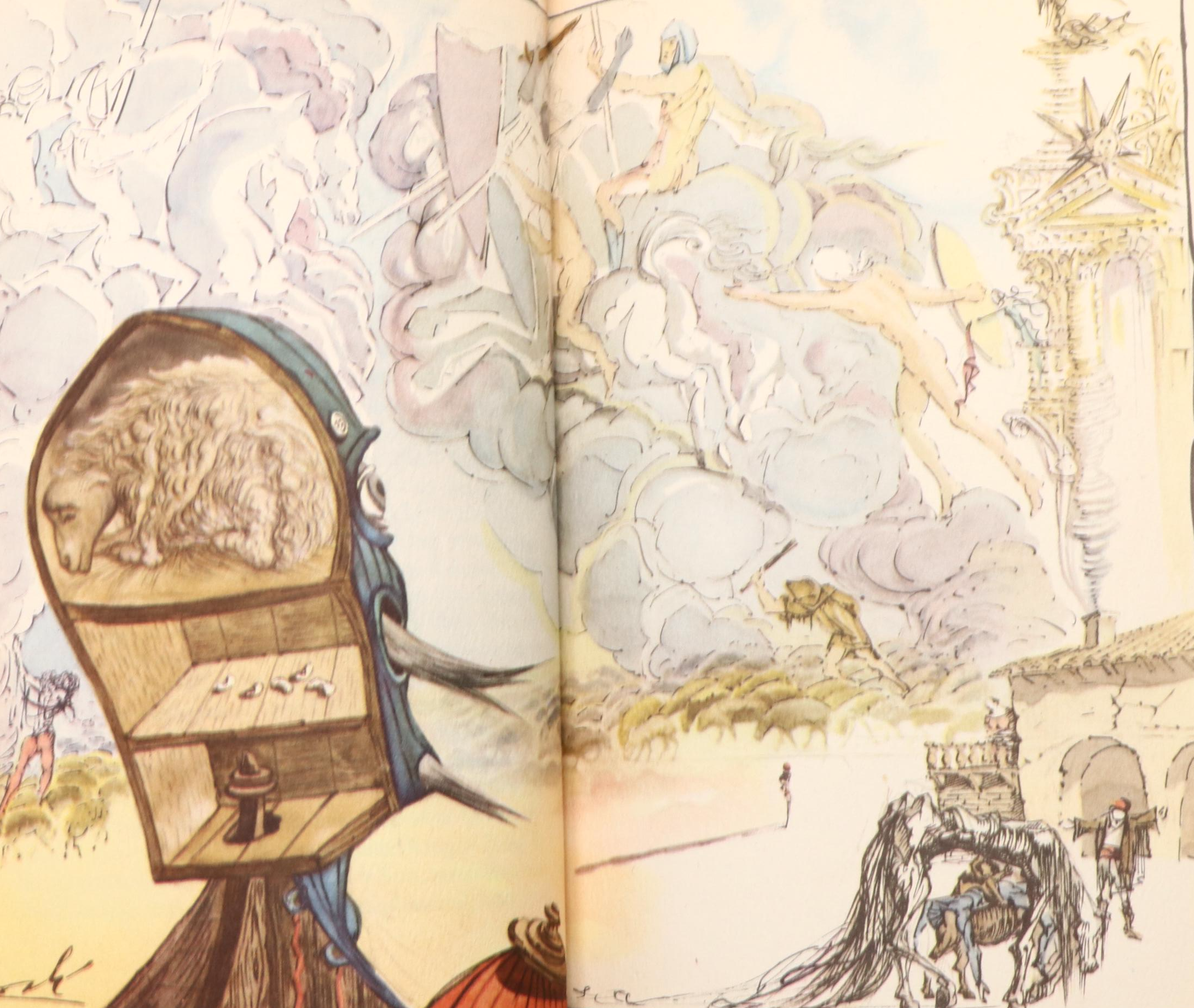 Salvador Dalí Illustrated "Don Quixote" by Miguel de Cervantes Saavedra, 1946