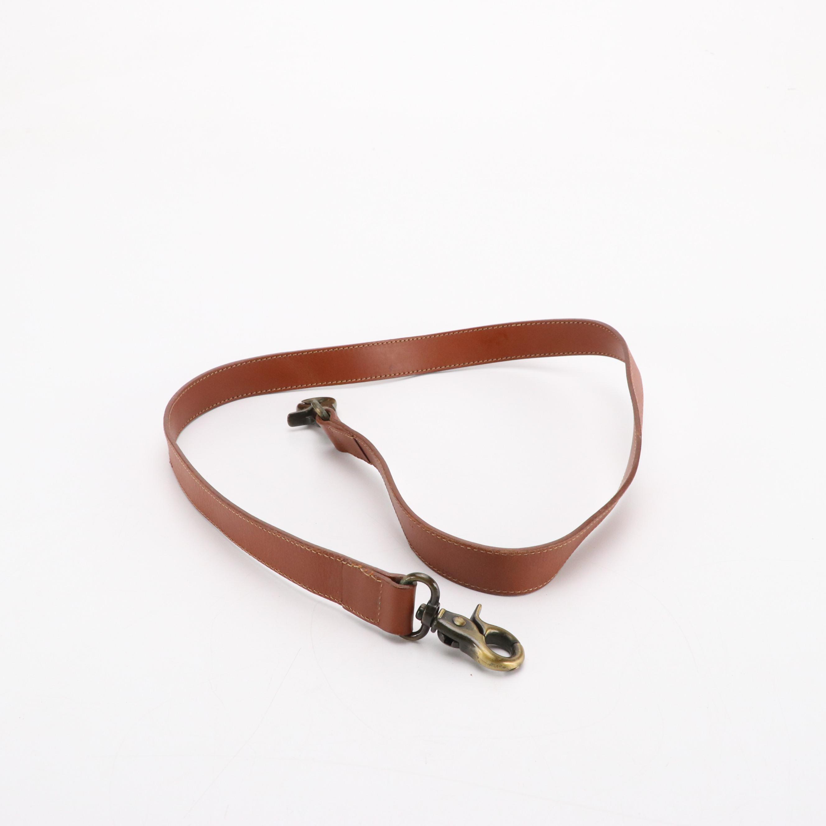 Burberrys Haymarket Check Canvas and Brown Leather Trim Two-Way Travel Bag