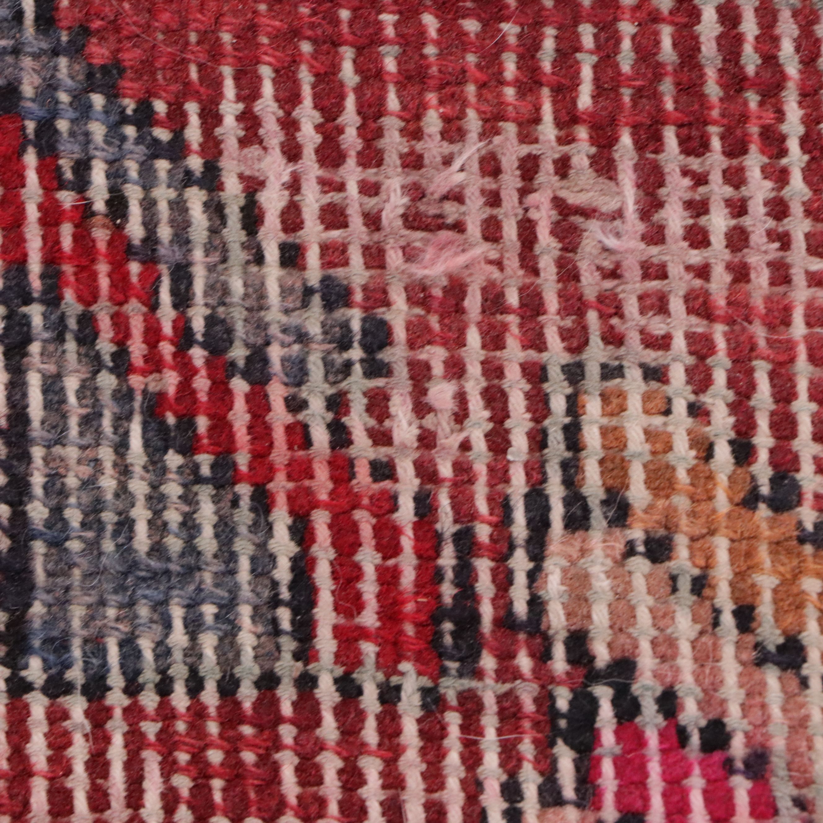 3'6 x 10'3 Hand-Knotted Caucasian Long Rug